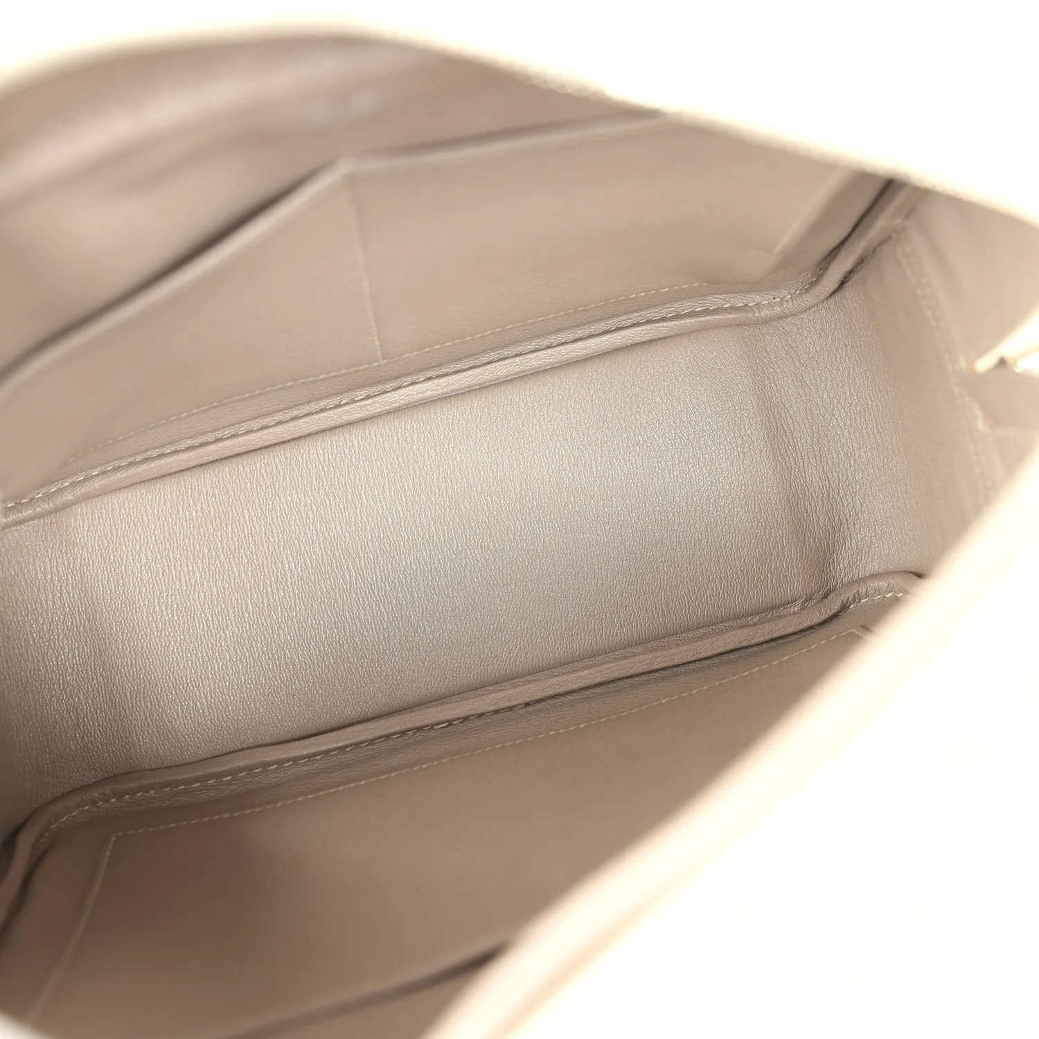 Pre-owned Hermes Plume 28 Himalaya Matte Niloticus Crocodile Palladium Hardware