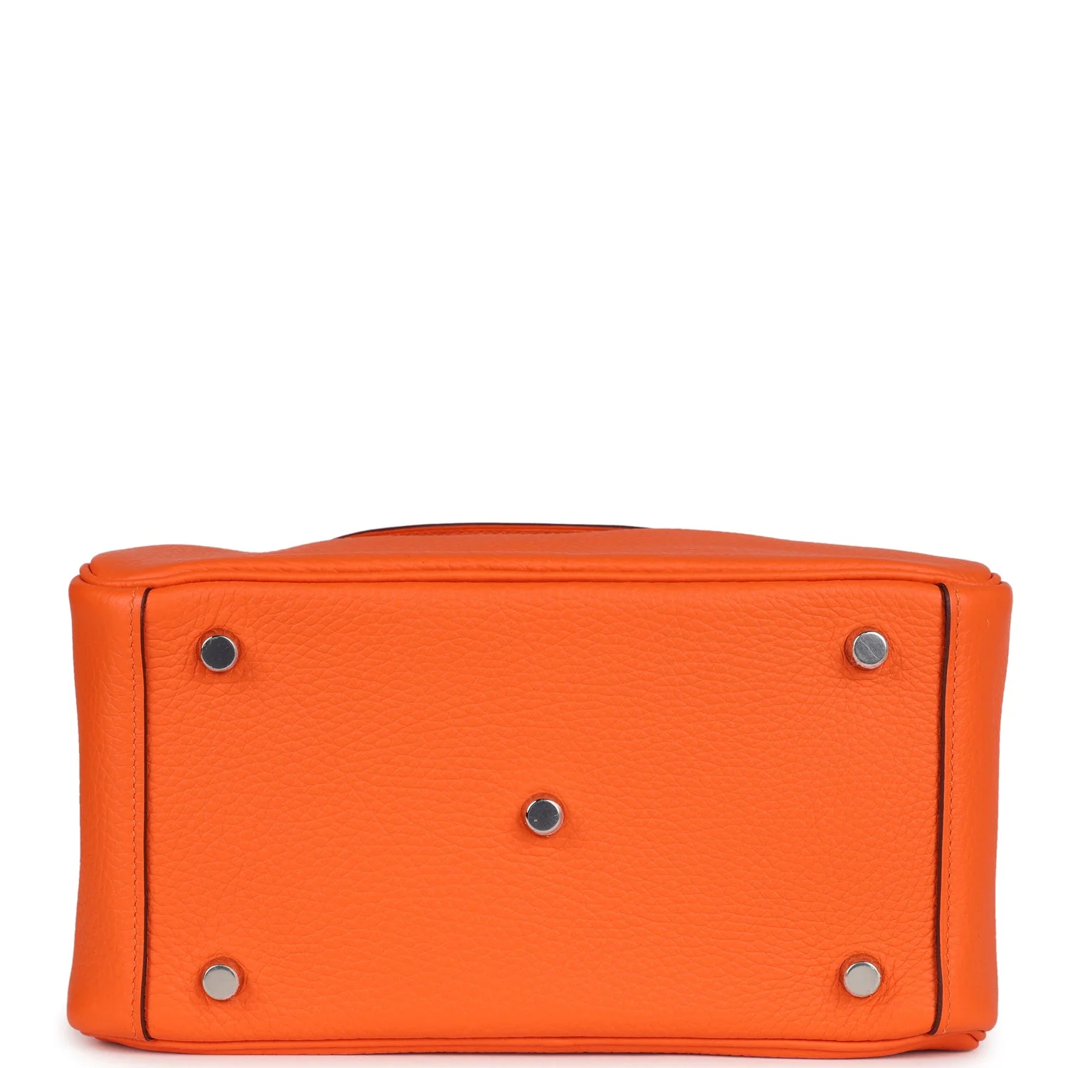 Hermes Lindy 26 Orange Minium Clemence Palladium Hardware