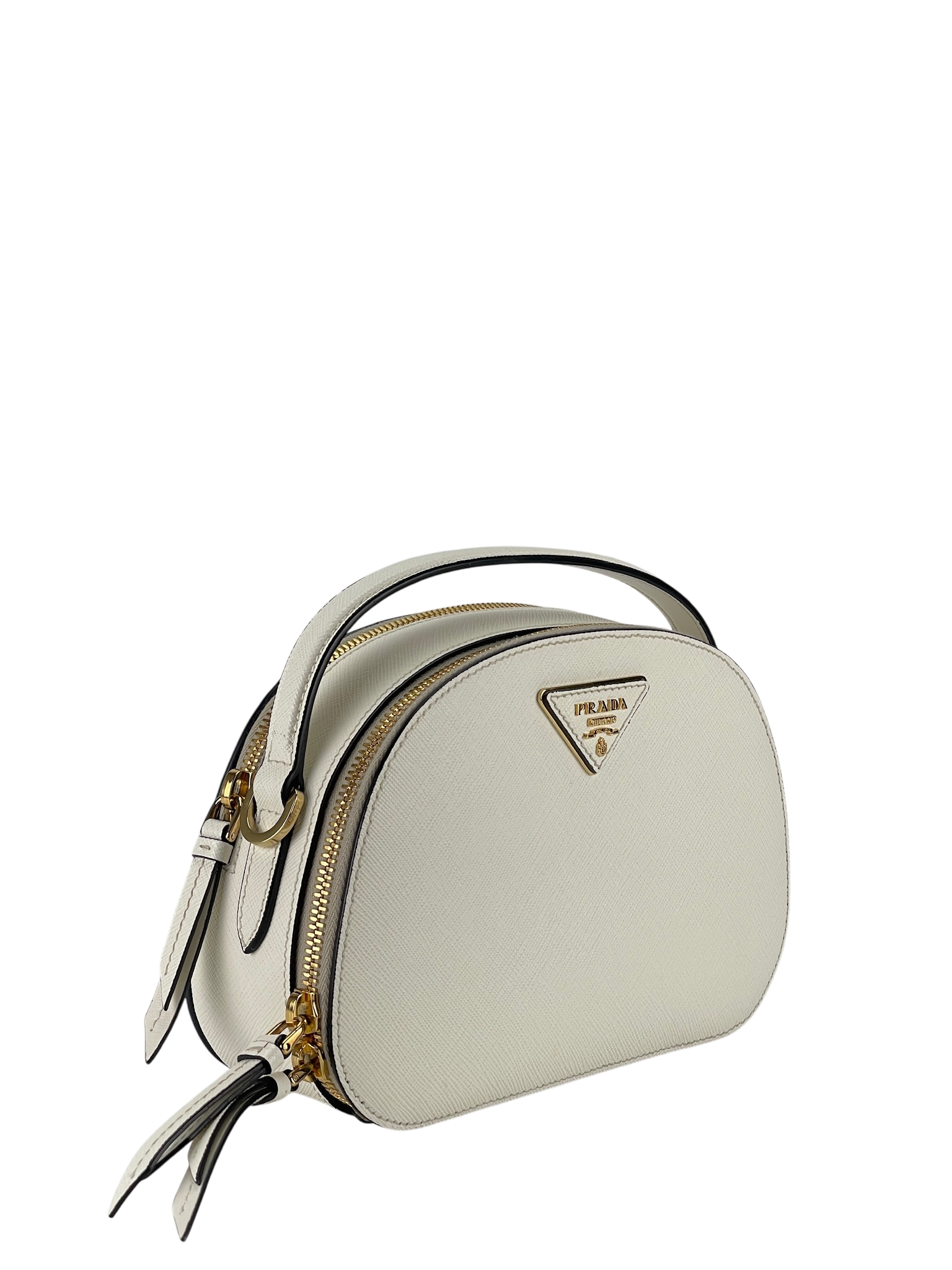 PRADA - Odette Crossbody Bag White