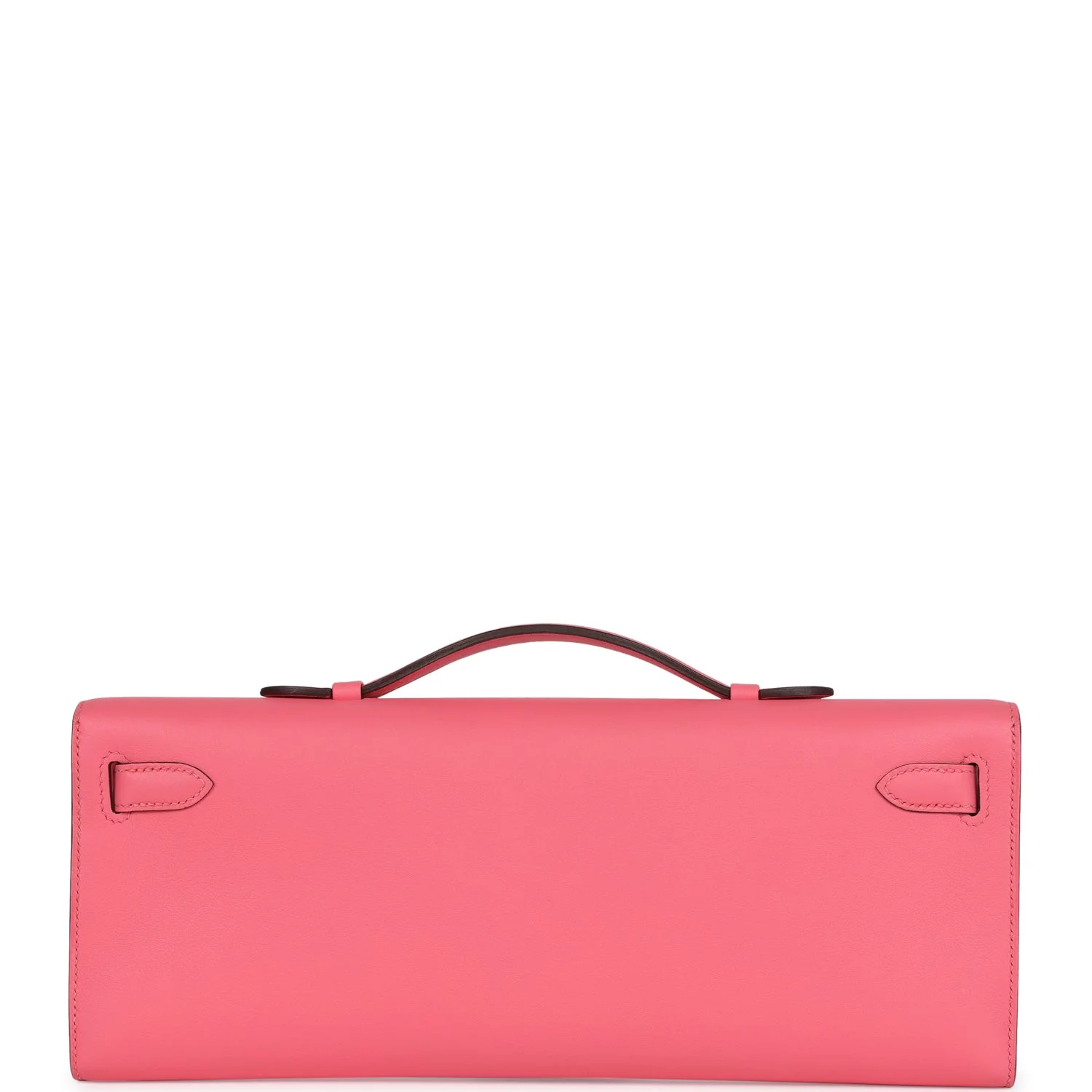 Hermes Kelly Cut Rose Azalee Swift Palladium Hardware