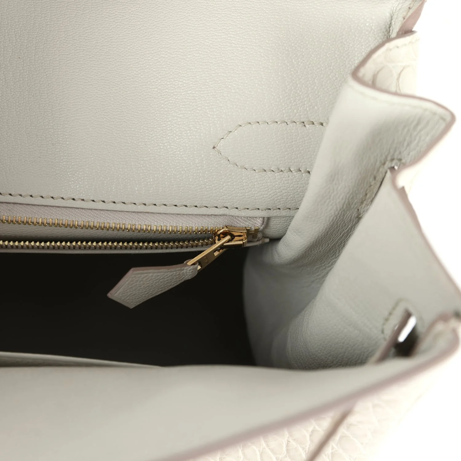 Hermes Birkin 30 Beton Matte Alligator Gold Hardware