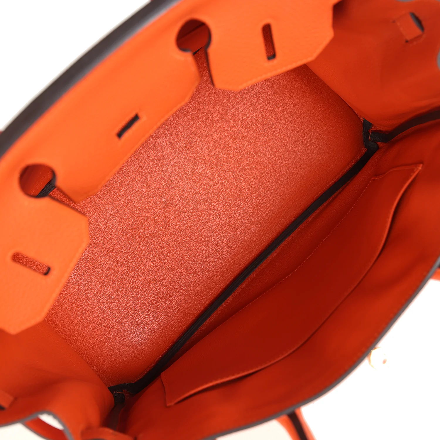 Hermes Birkin 30 Feu Togo Gold Hardware