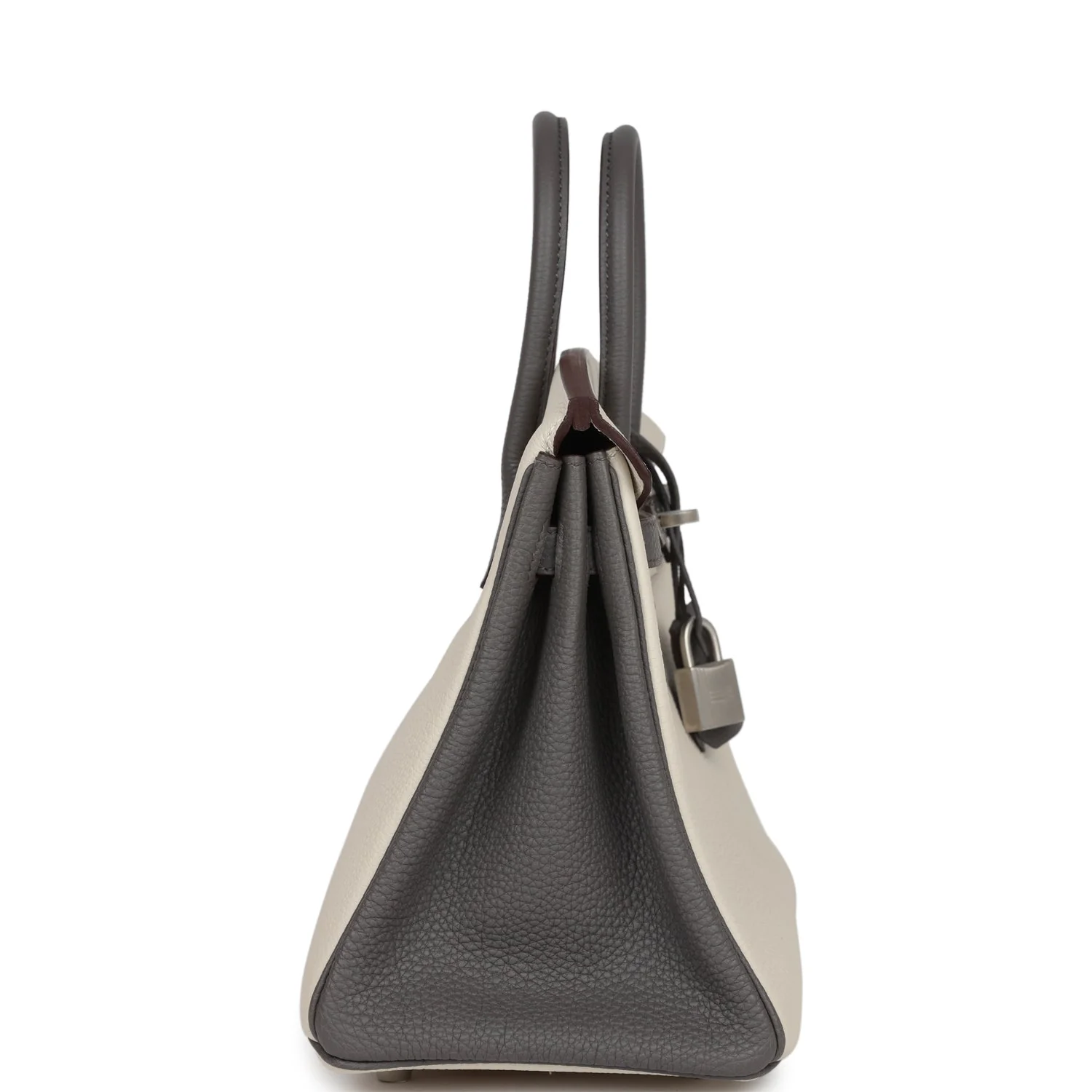 Hermes Special Order (HSS) Birkin 25 Beton and Etain Togo Brushed Palladium Hardware