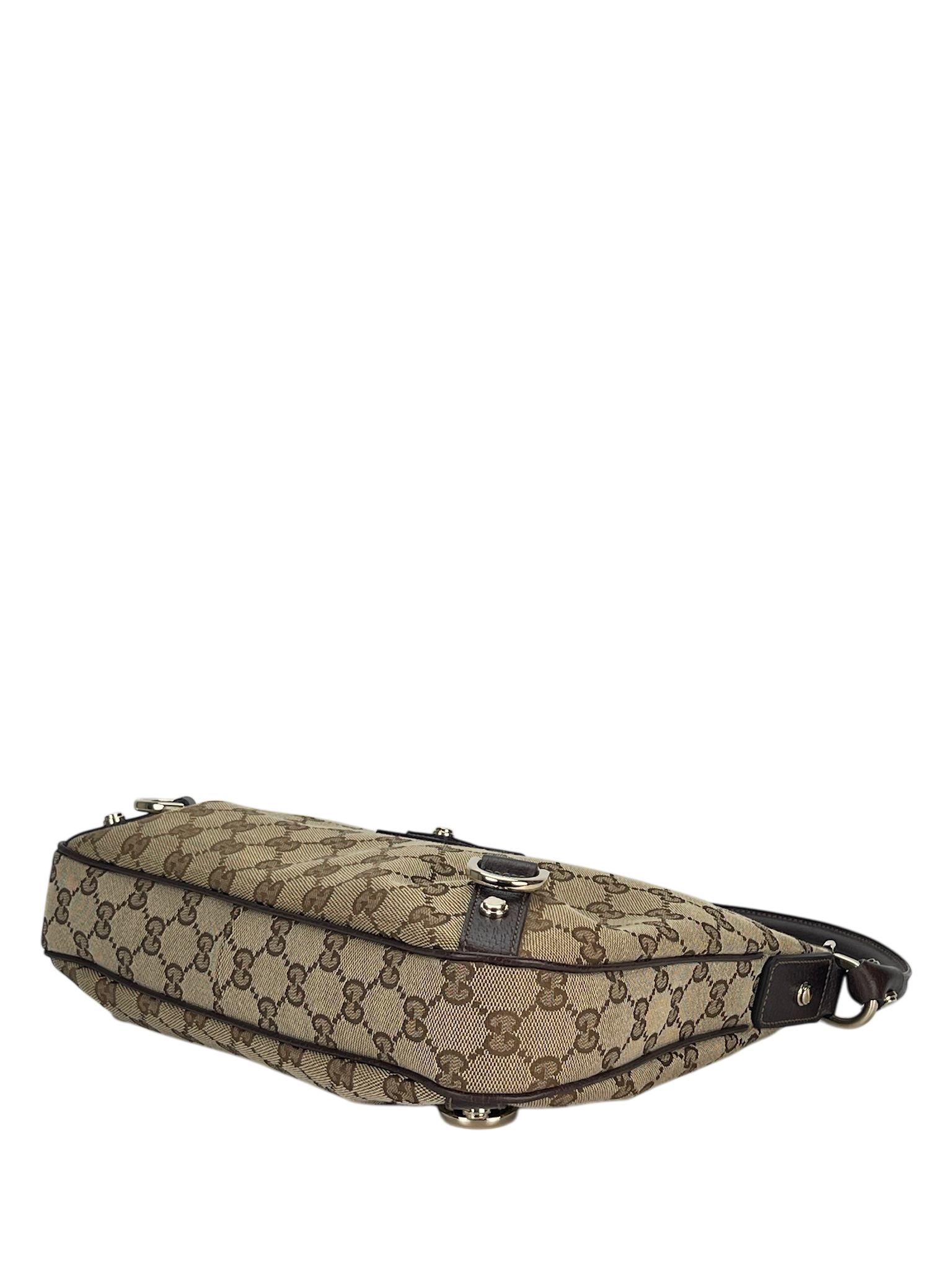 GUCCI - Beige Ophidia Abbey Guccissima Semi Shoulder Bag