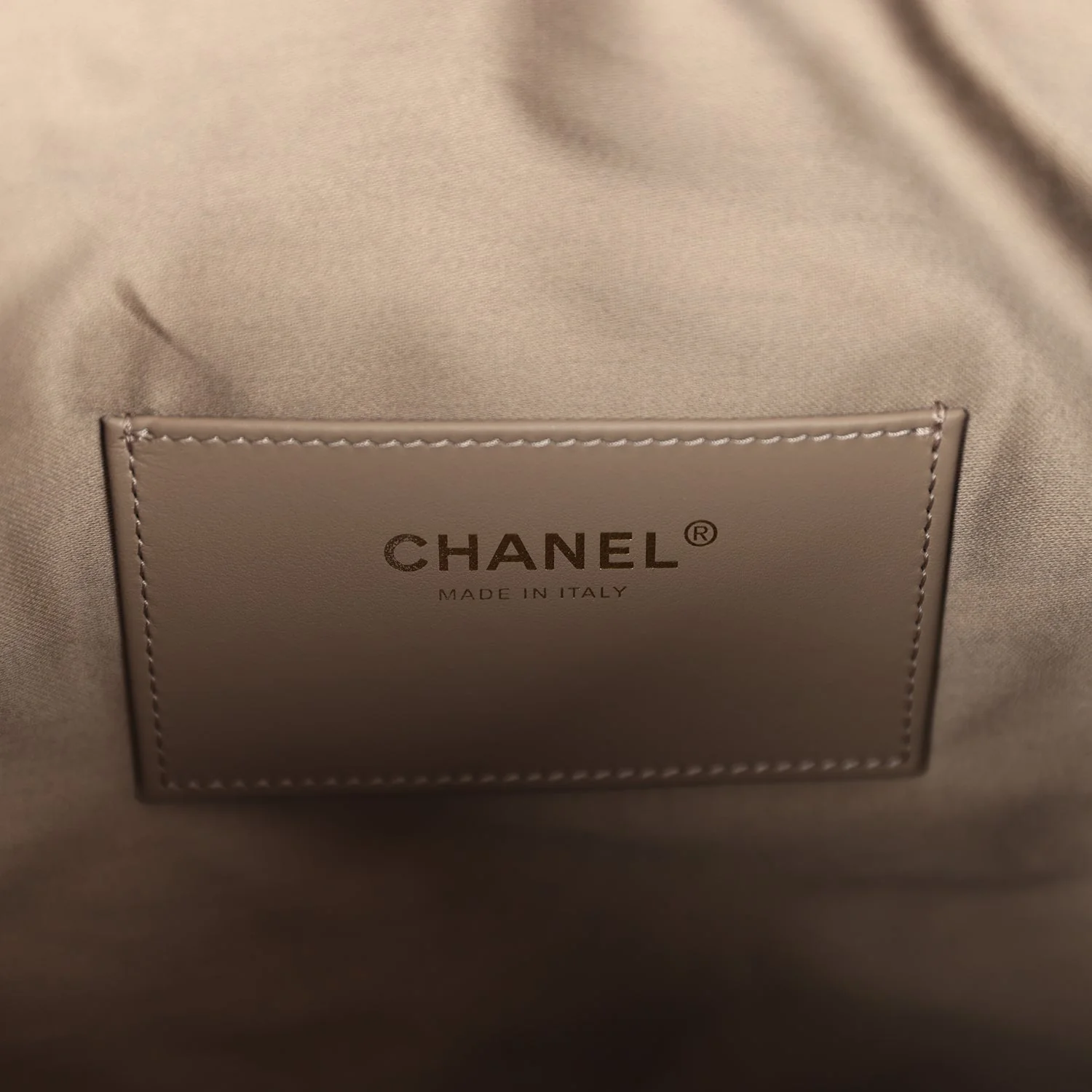 Chanel Medium 25 Hobo Bag Dark Grey Suede Antique Gold Hardware