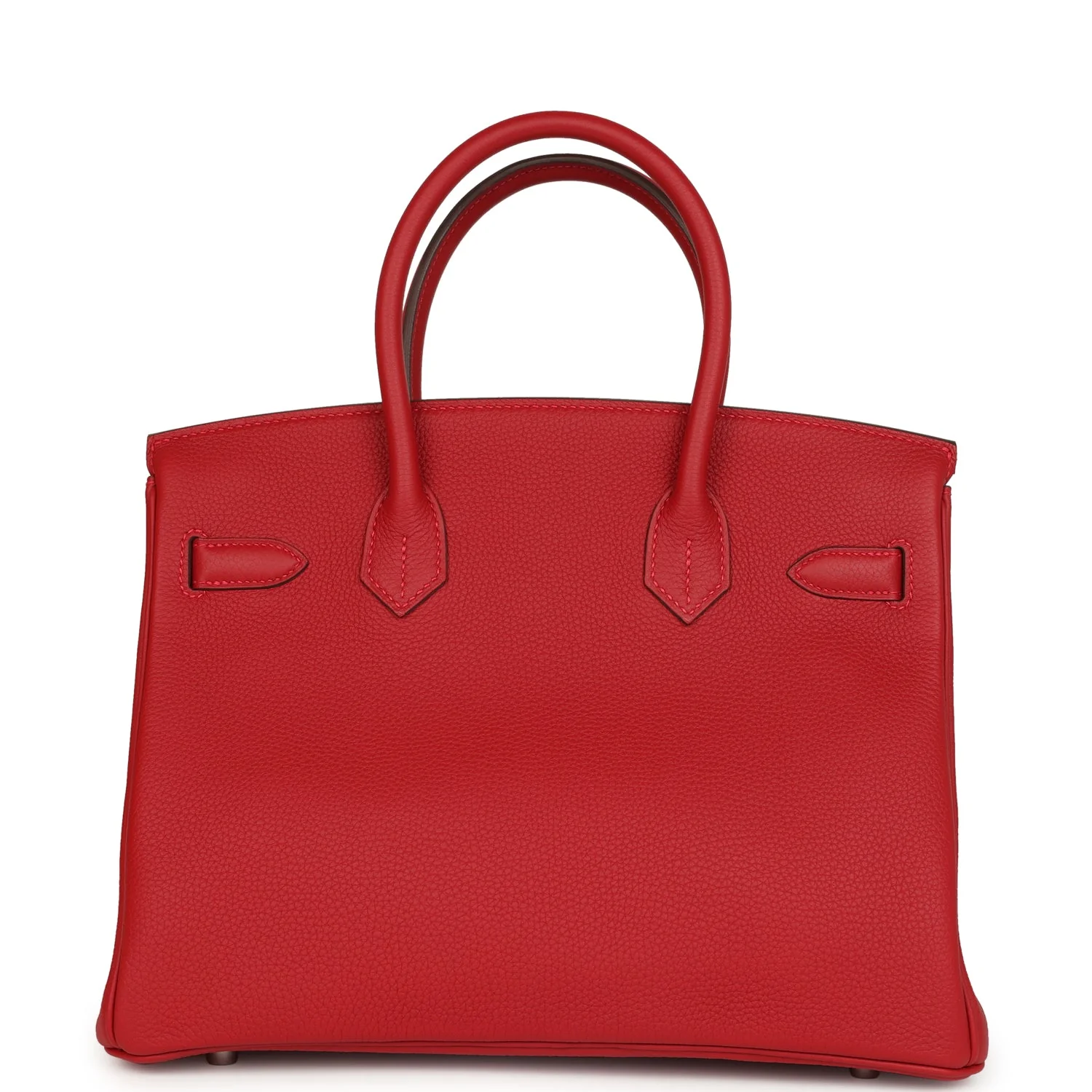 Hermes Birkin 30 Rouge Vif Togo Palladium Hardware