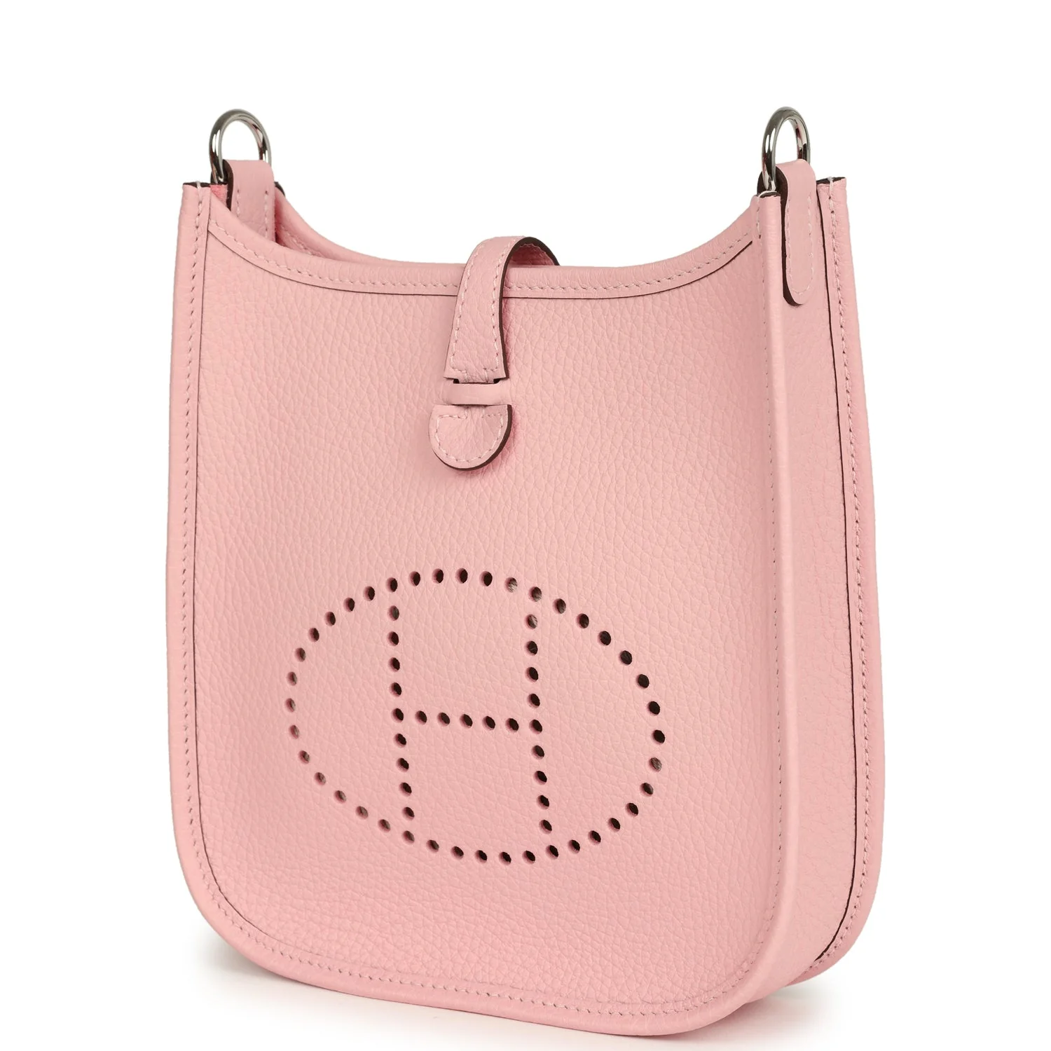 Hermes Evelyne TPM Rose Sakura Clemence Palladium Hardware