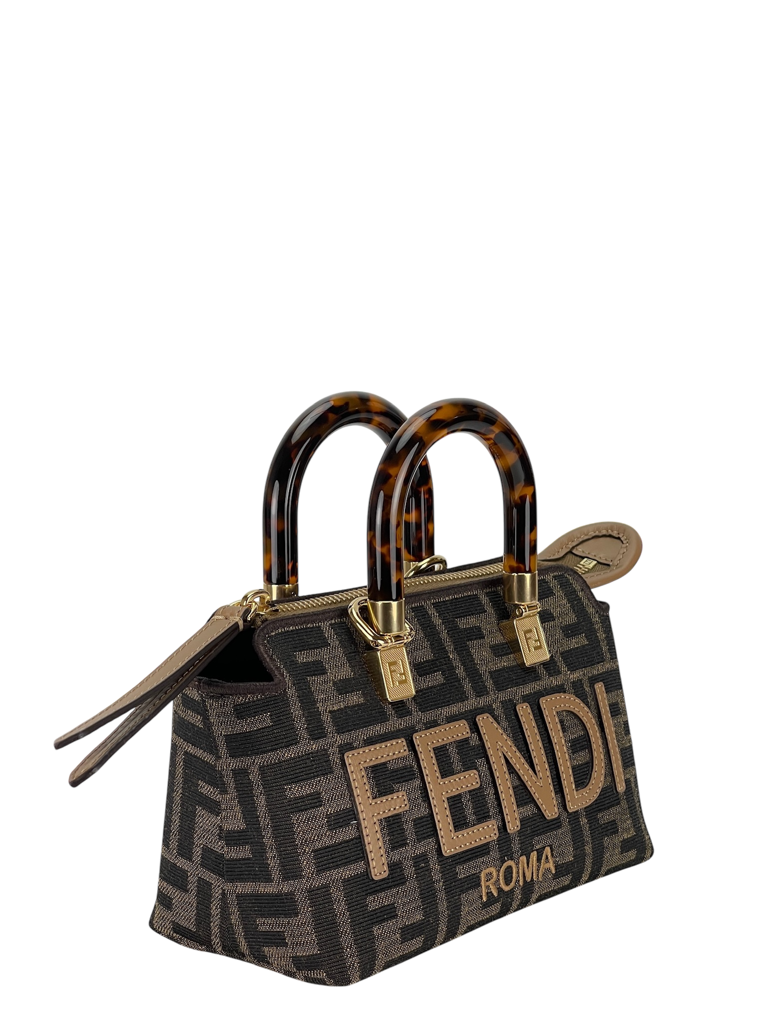 FENDI - Zucca Brown By the way 2way Boston Bag Mini