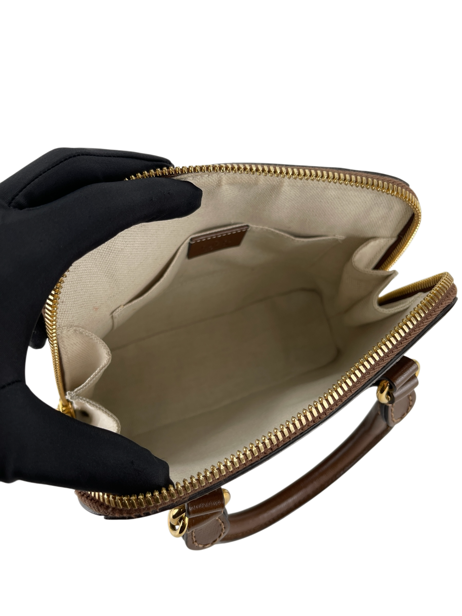 GUCCI - Mini Horsebit 1955 Top-handle Bag