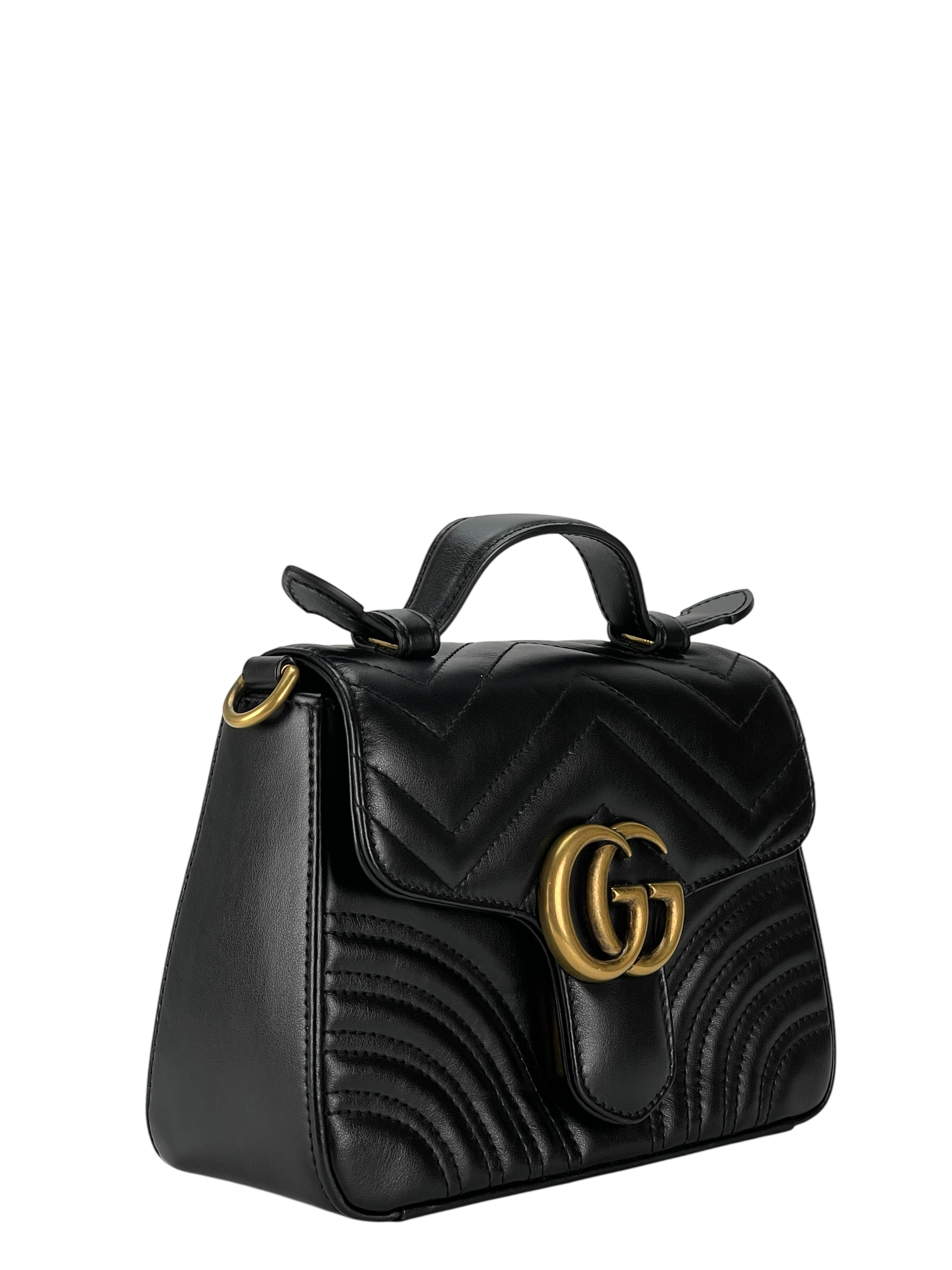 GUCCI - GG Marmont Mini Top 2way Handbag