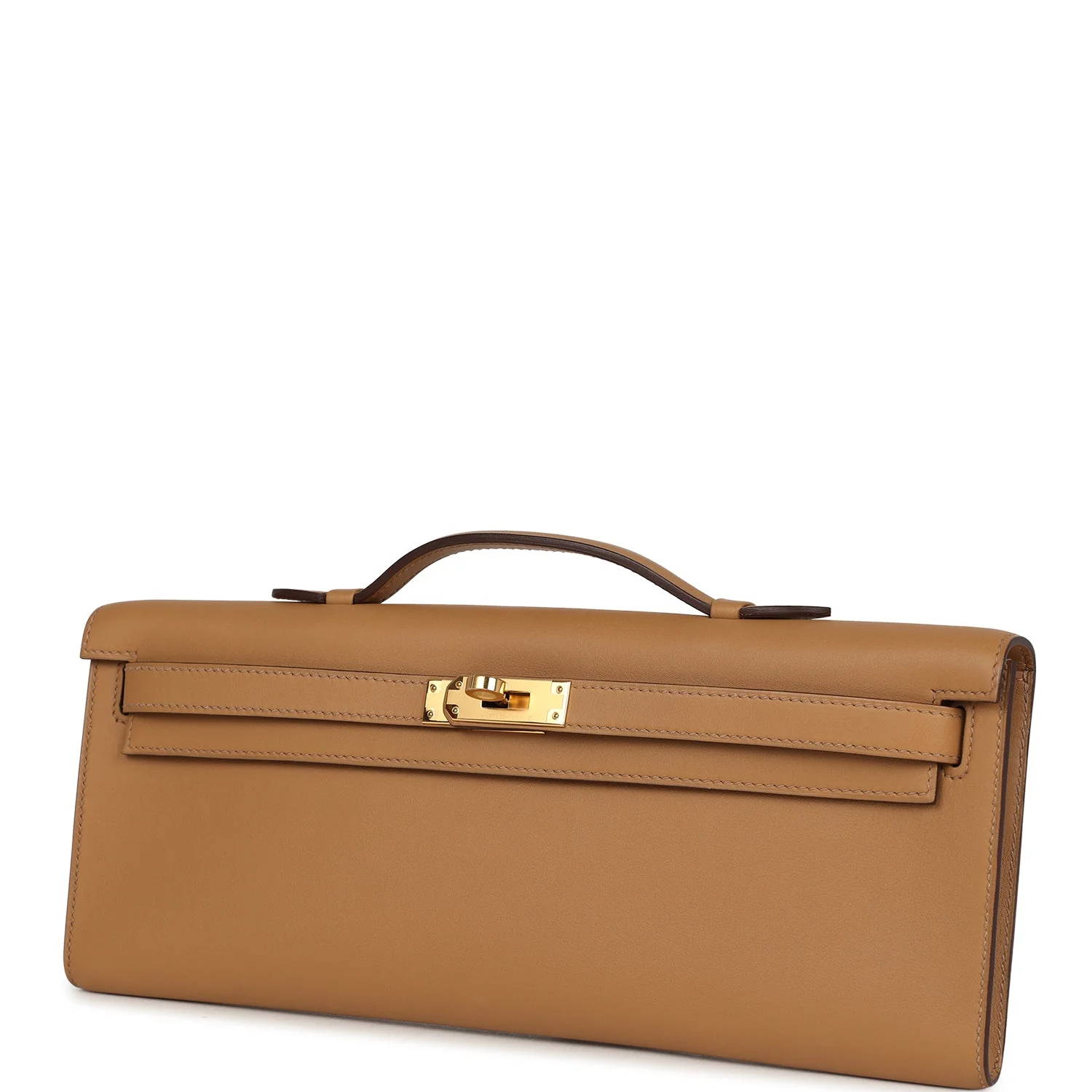 Hermes Kelly Cut Biscuit Swift Gold Hardware