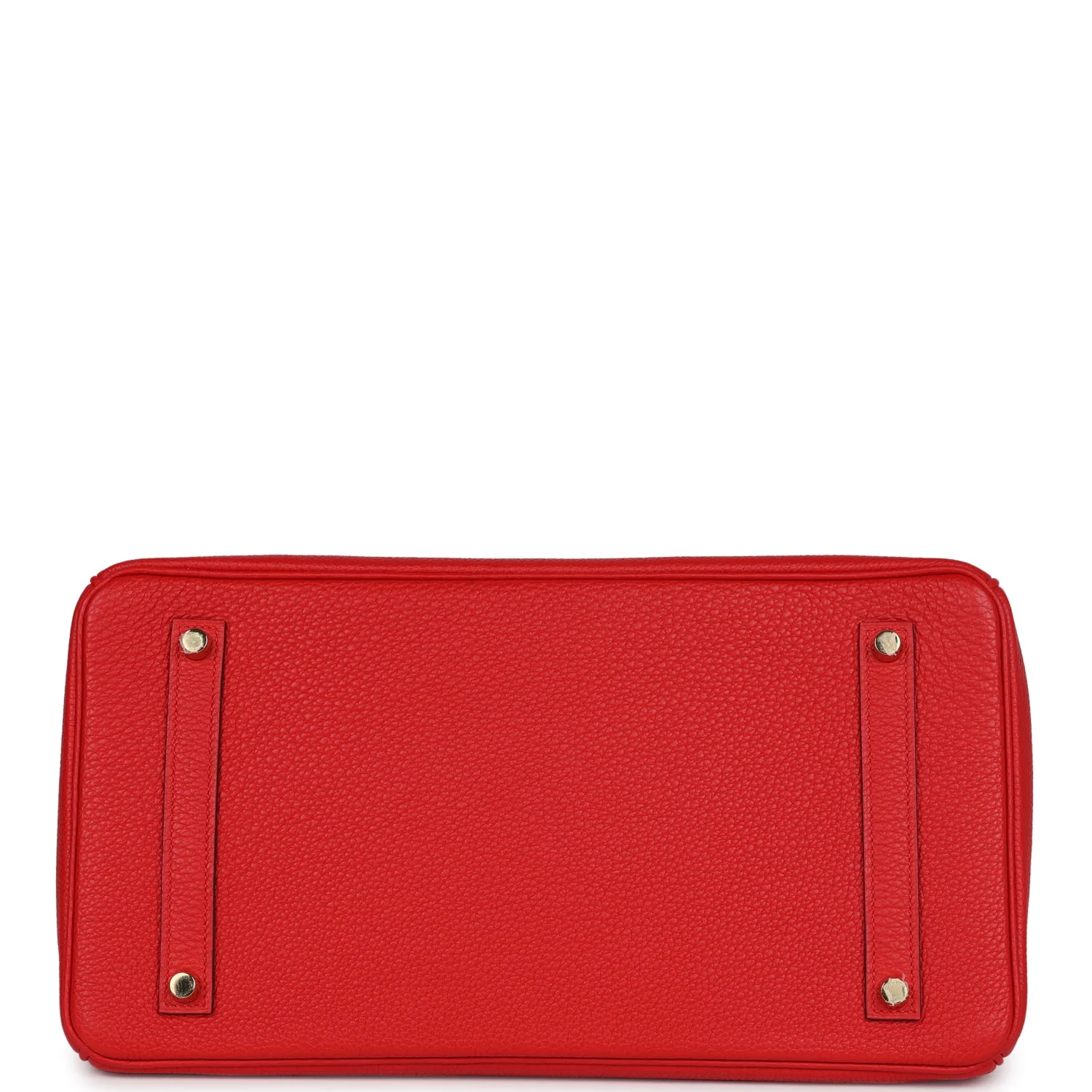 Pre-owned Hermes Birkin 35 Rouge Tomate Togo Gold Hardware