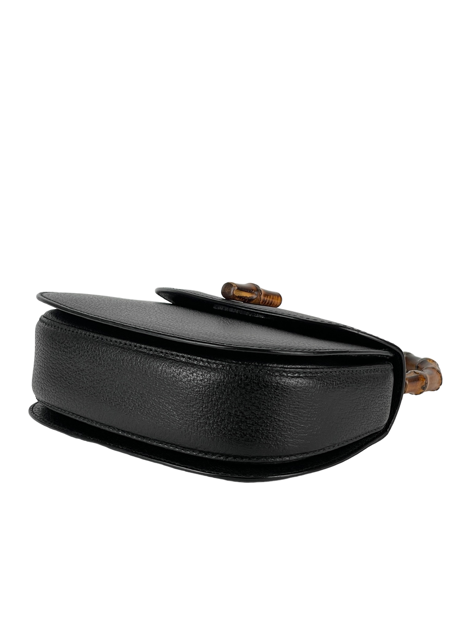 GUCCI - 2way Smalll leather Bamboo Handbag