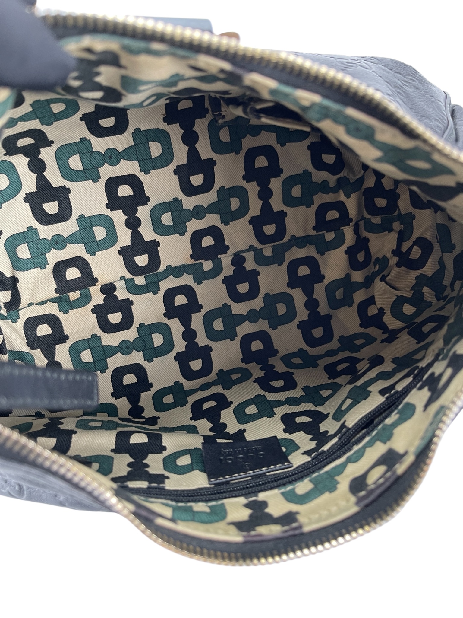 GUCCI - Black GG Shima Abbey Hobo Bag