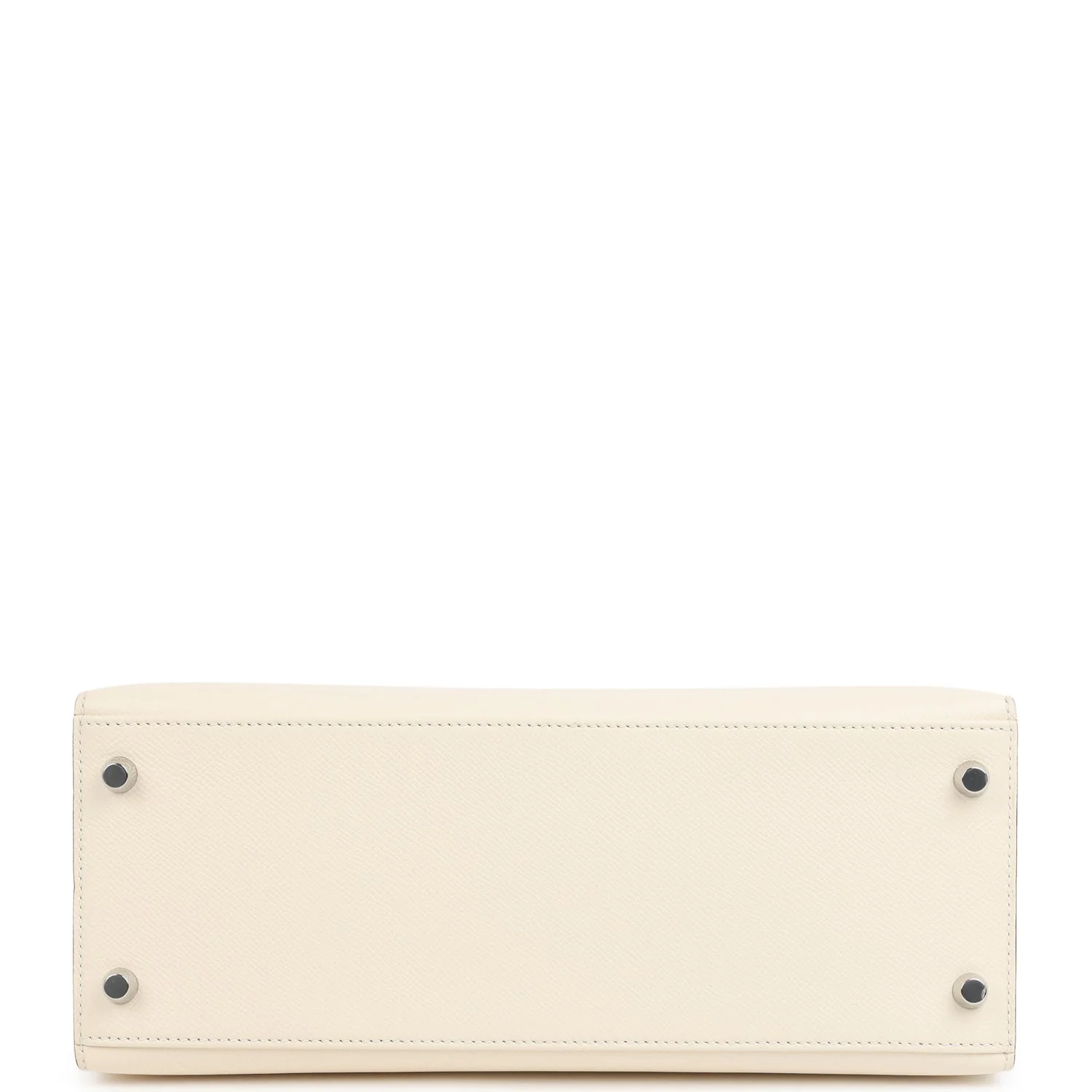 Hermes Kelly Sellier 28 Sellier Nata Verso Epsom Palladium Hardware
