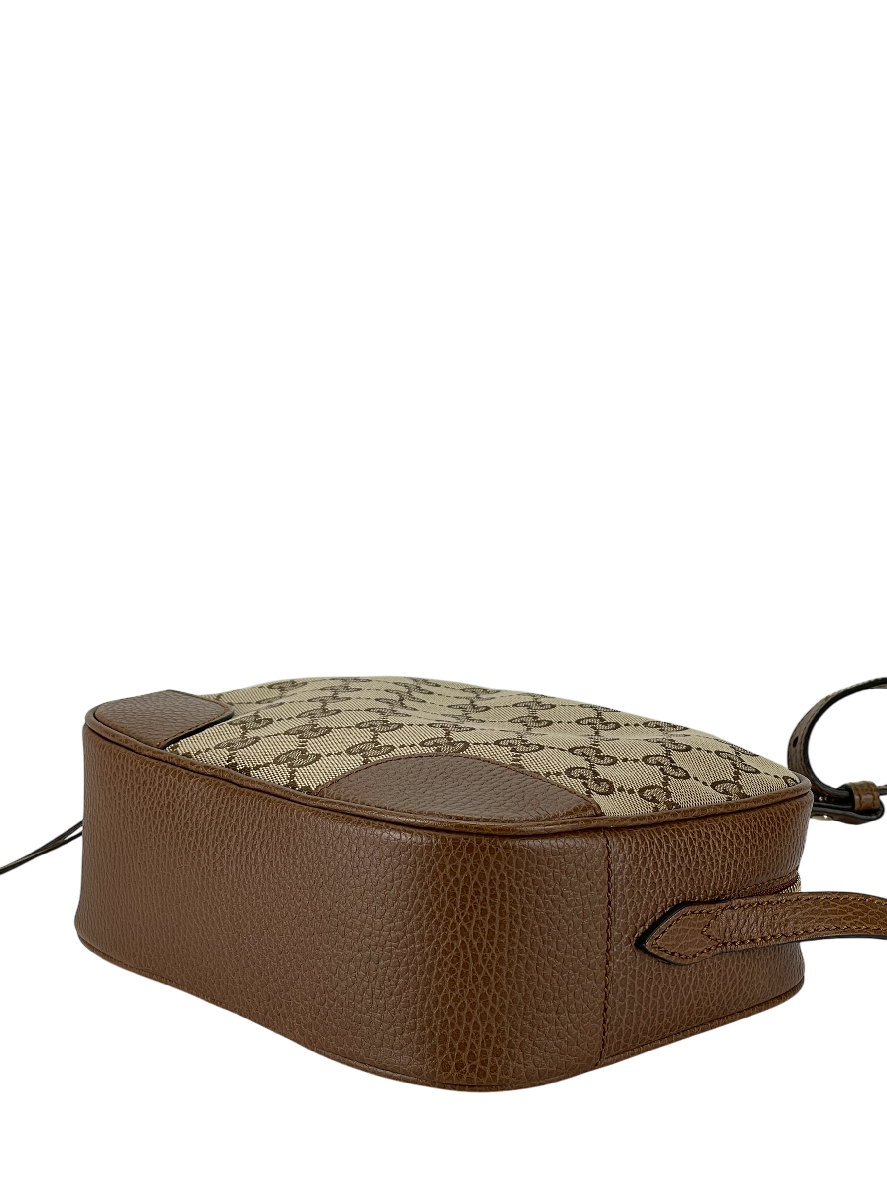 GUCCI - GG Canvas Camera Shoulder Bag Beige