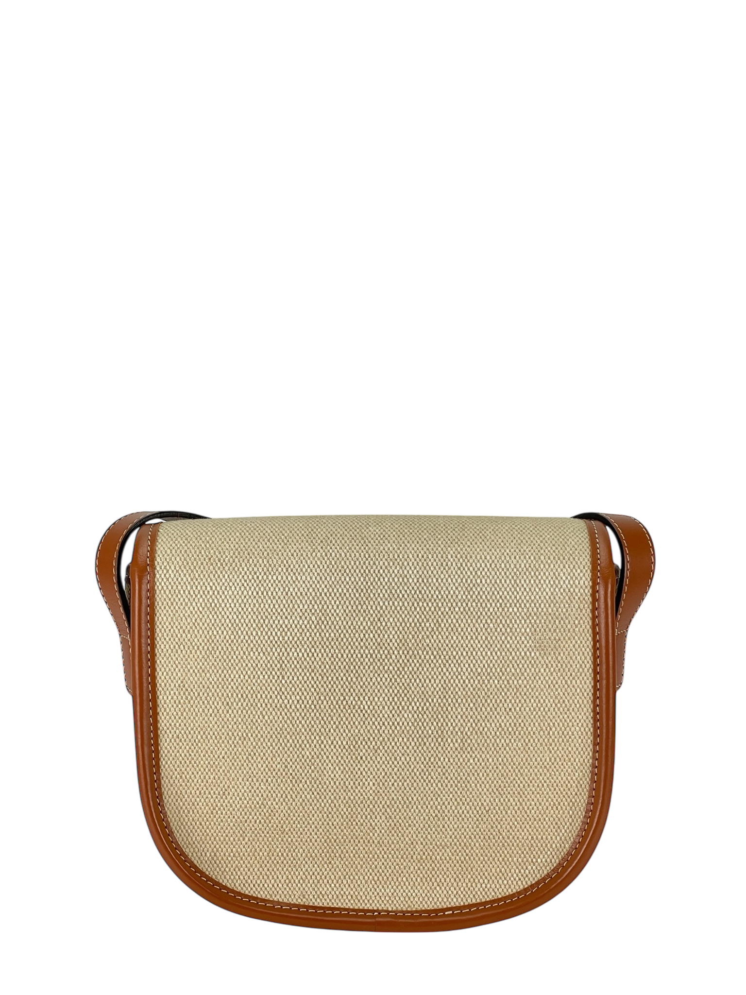 CELINE - Mini Besace Triomphe Shoulder Bag Beige