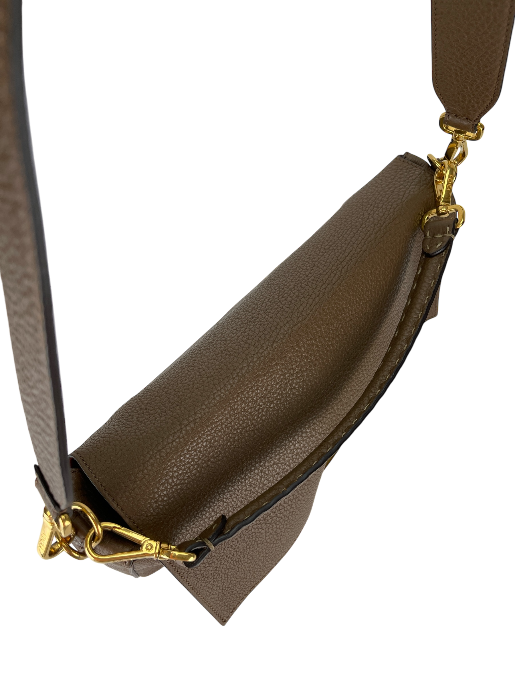 FENDI - Grey Sellerria Baguette 2way Bag