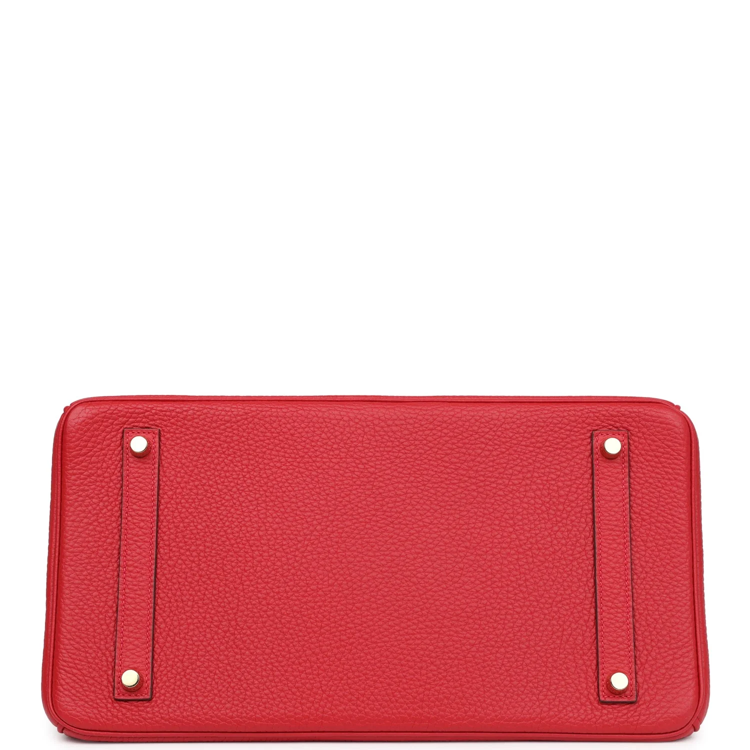 Pre-owned Hermes Birkin 35 Rouge Casaque Togo Gold Hardware