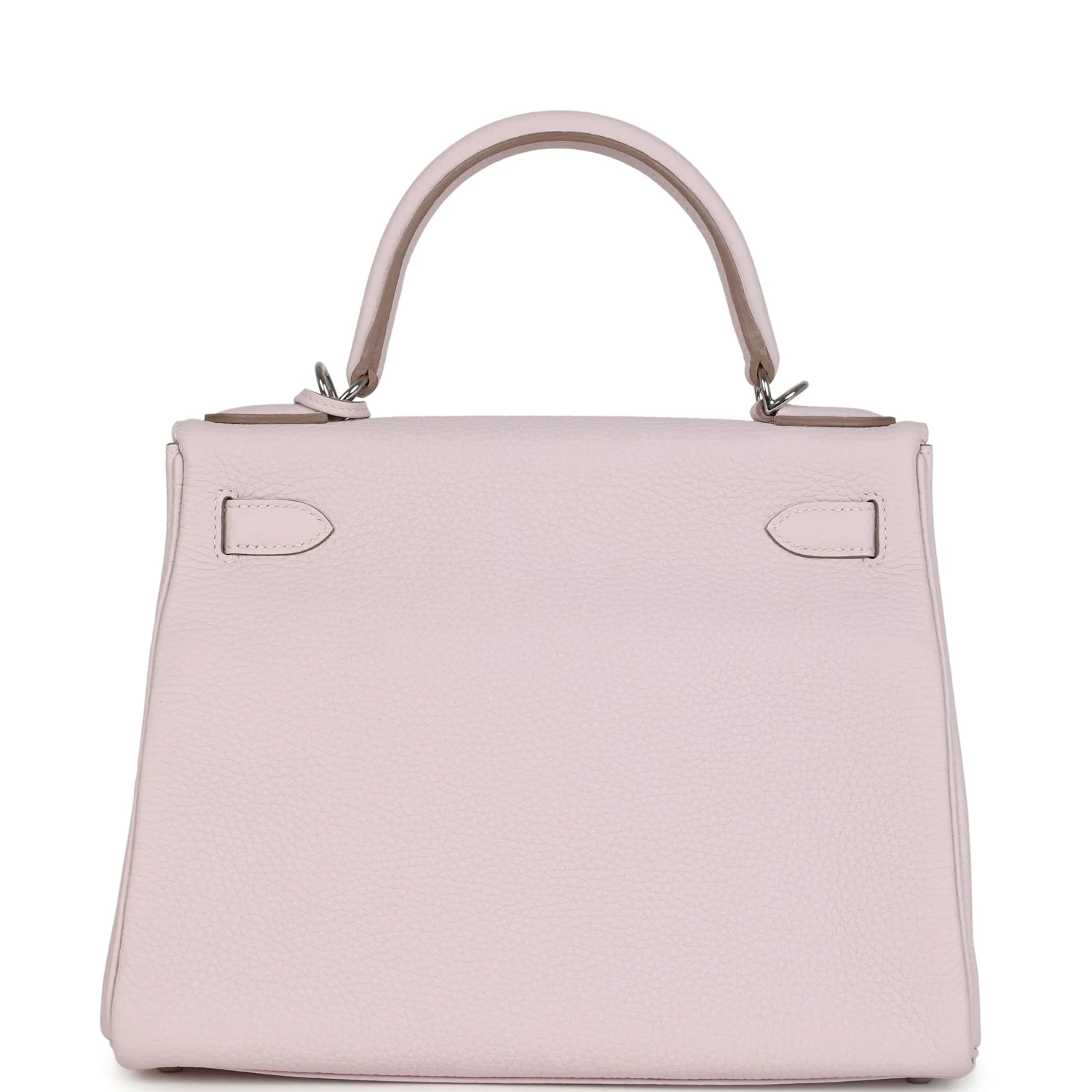 Hermes Kelly Retourne 28 Mauve Pale Clemence Palladium Hardware