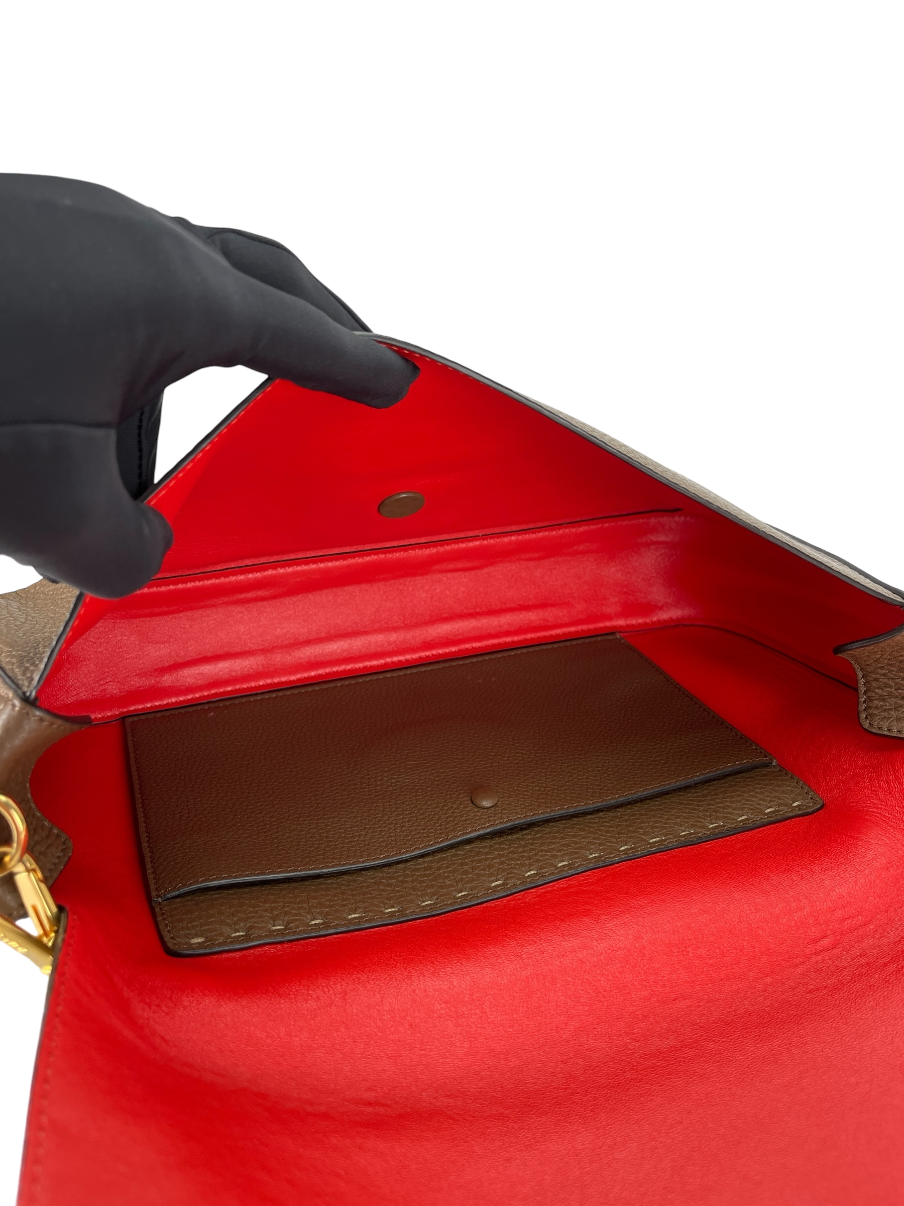 FENDI - Grey Sellerria Baguette 2way Bag