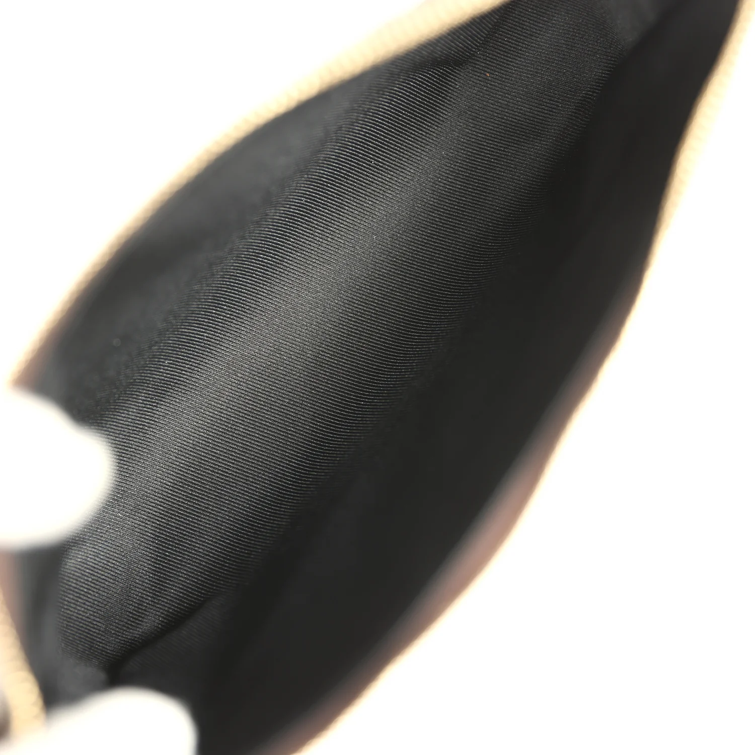 Louis Vuitton Pochette Accessories Black and Brown Monogram Sequin Gold Hardware