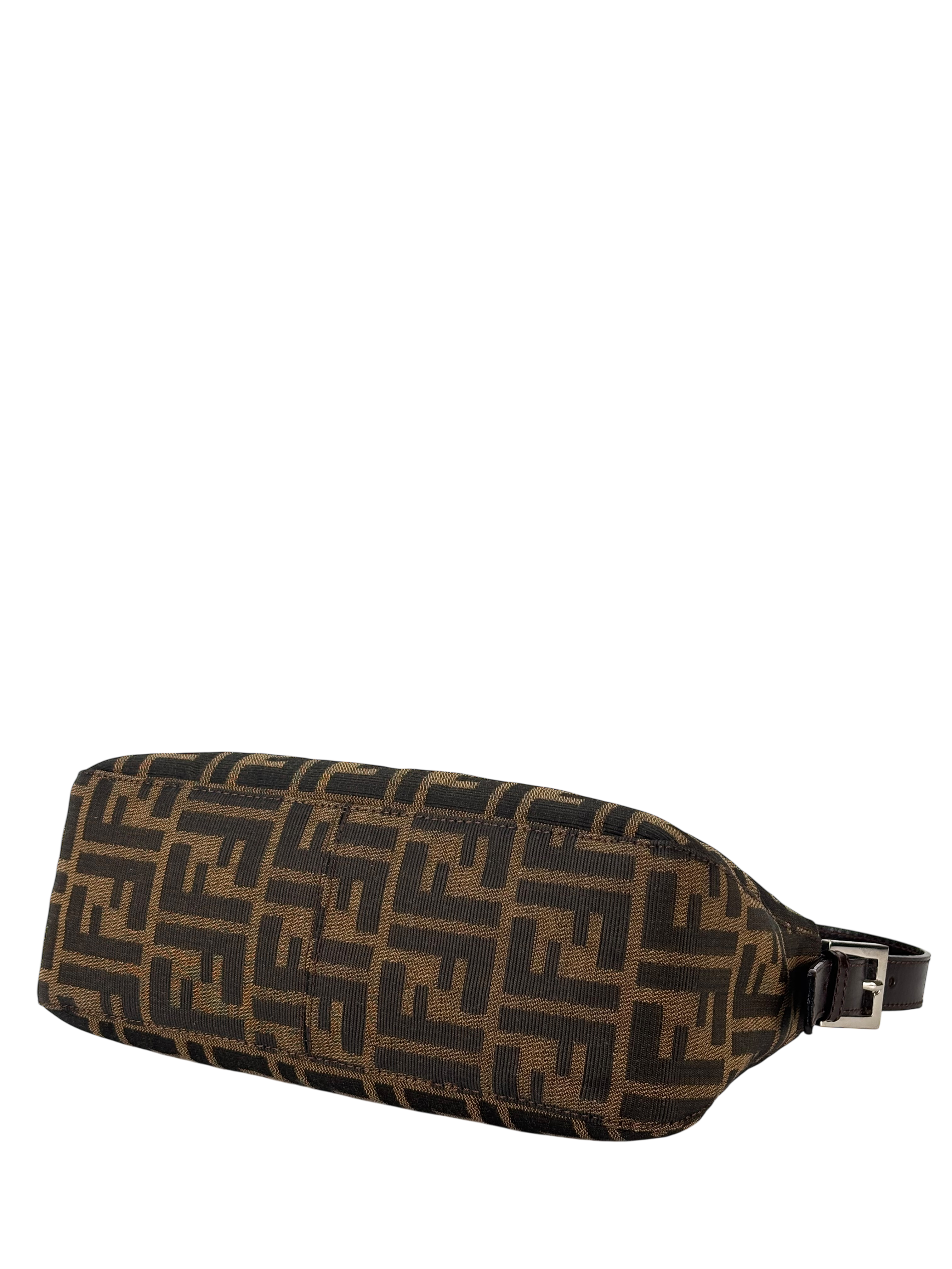 FENDI - Zucca Canvas Baguette Shoulder Bag