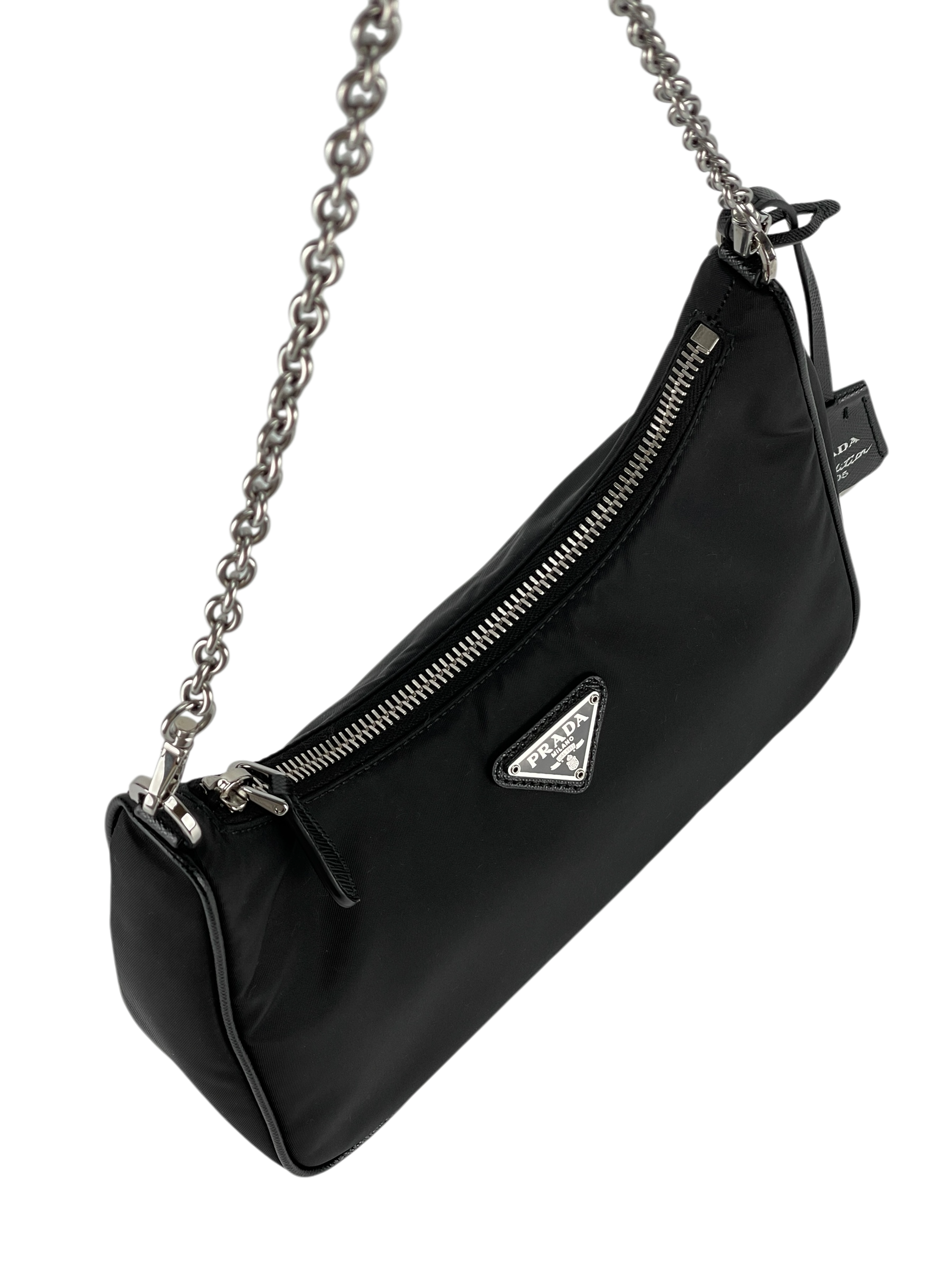 PRADA - Black Re-Edition 2005 Re-Nylon bag 3 in1