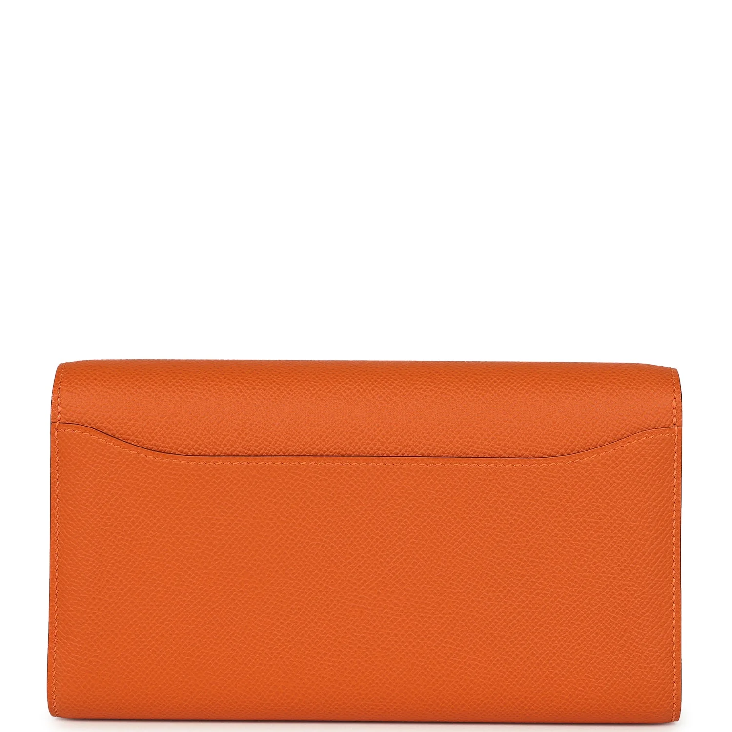 Hermes Constance Wallet To Go Orange Epsom Palladium Hardware