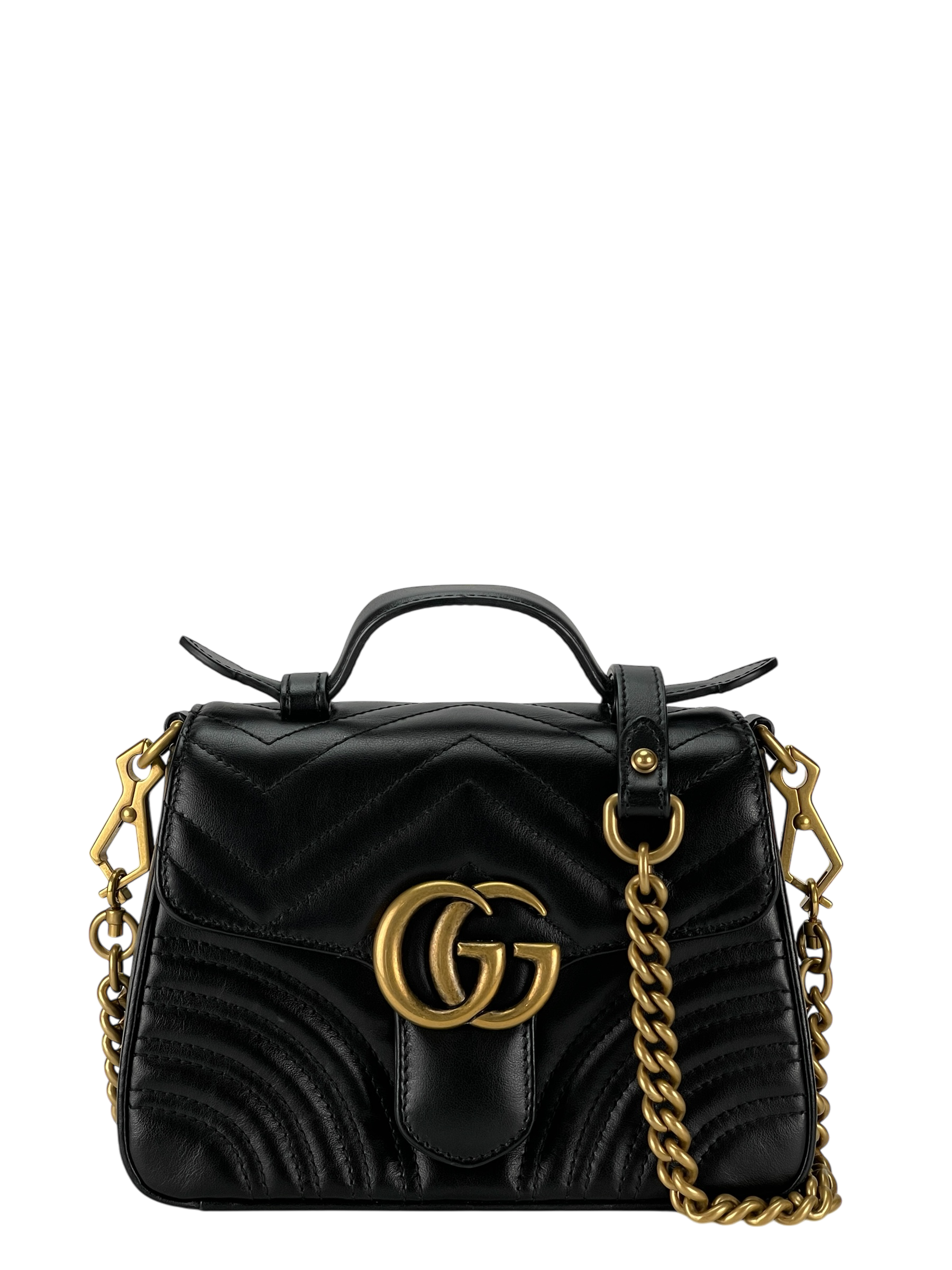 GUCCI - GG Marmont Mini Top 2way Handbag