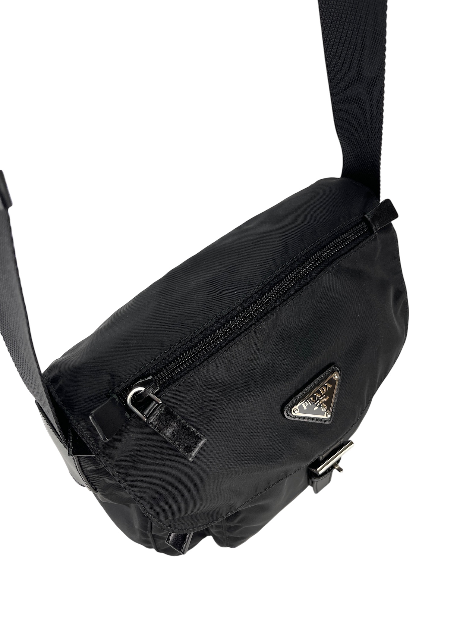 PRADA - Nylon Nero Shoulder Bag BT8994