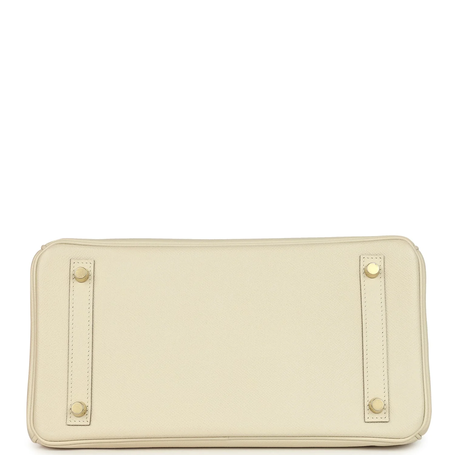 Pre-owned Hermes Birkin 30 Craie Epsom Gold Hardware