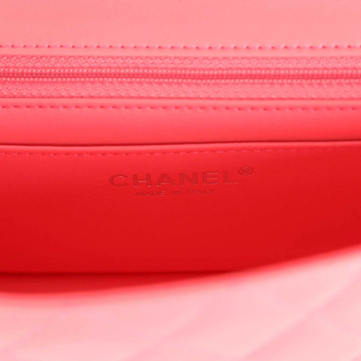 Chanel Mini Rectangular Flap Bag Pink Lambskin Silver Hardware