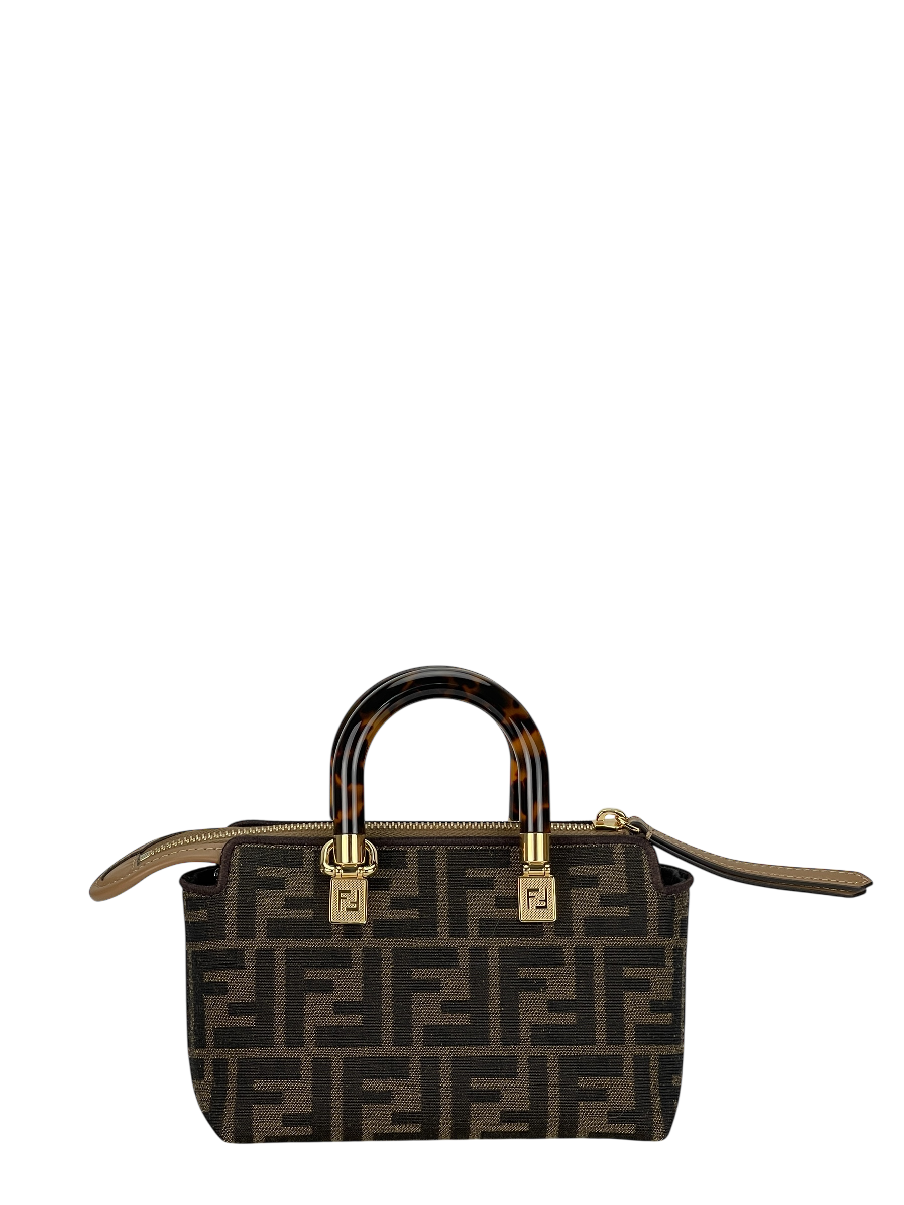 FENDI - Zucca Brown By the way 2way Boston Bag Mini