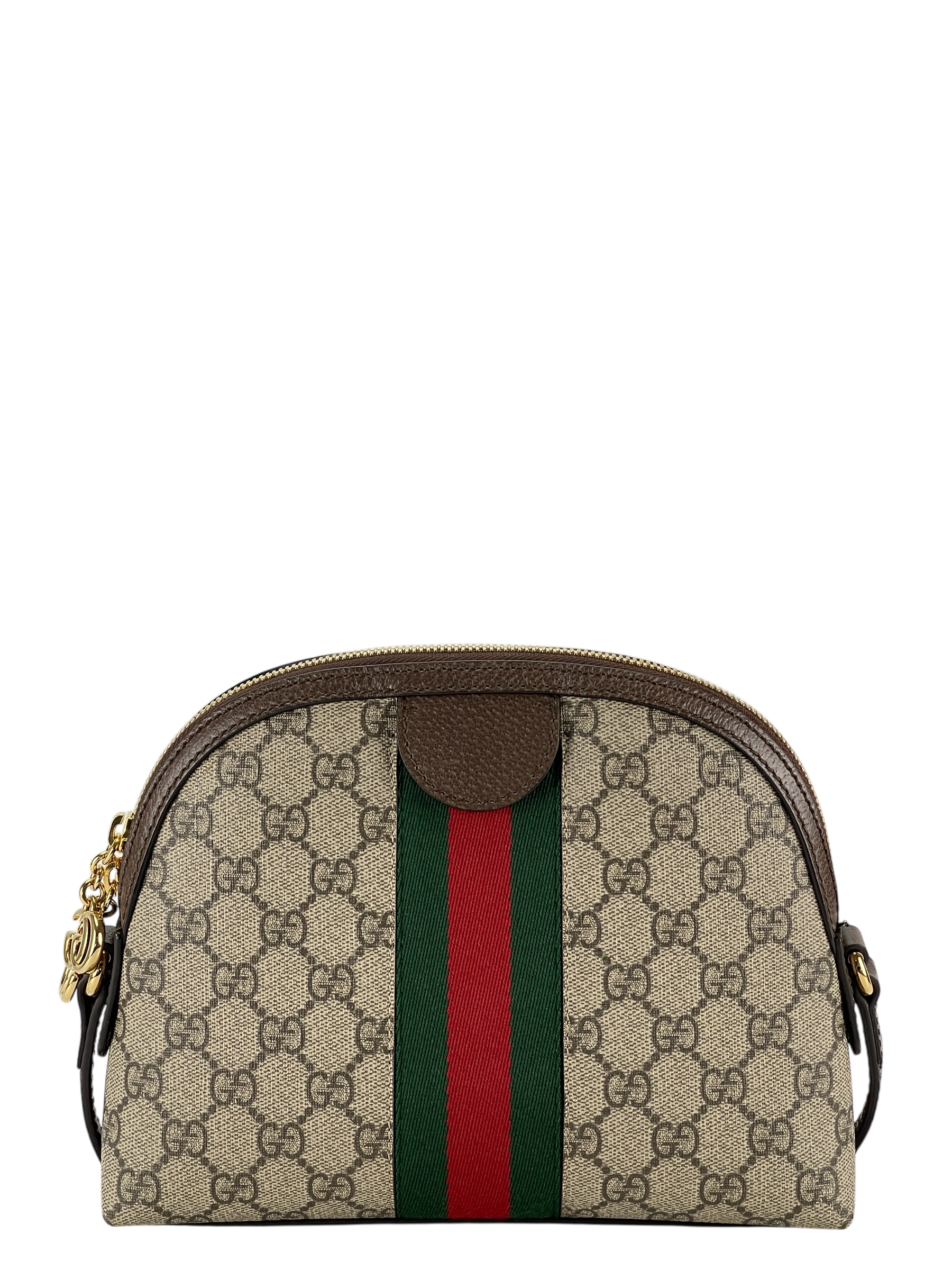GUCCI - GG supreme Canvas Ophidia small shoulder bag