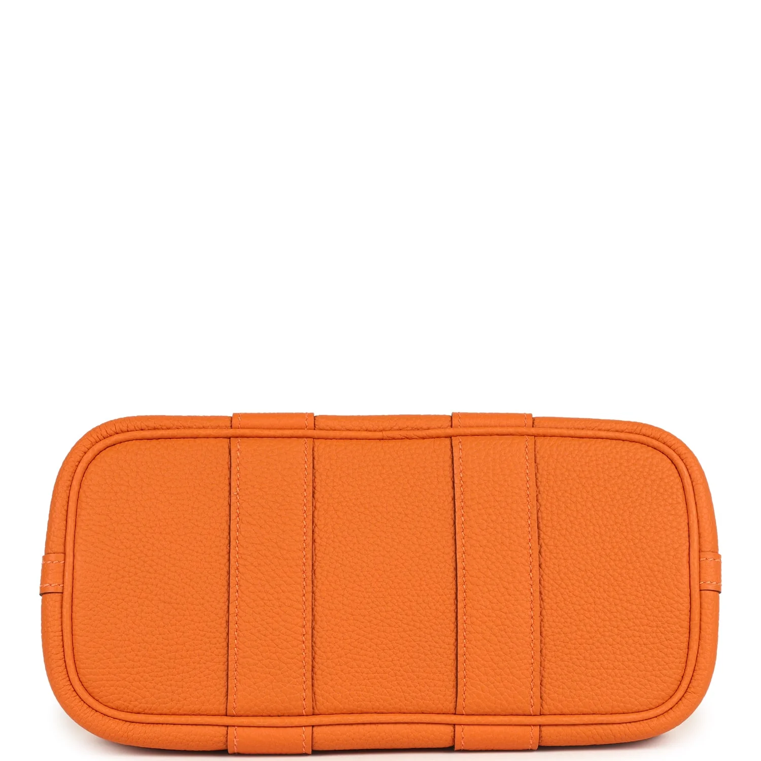 Hermes Garden Party Neo 23 Orange Togo Palladium Hardware