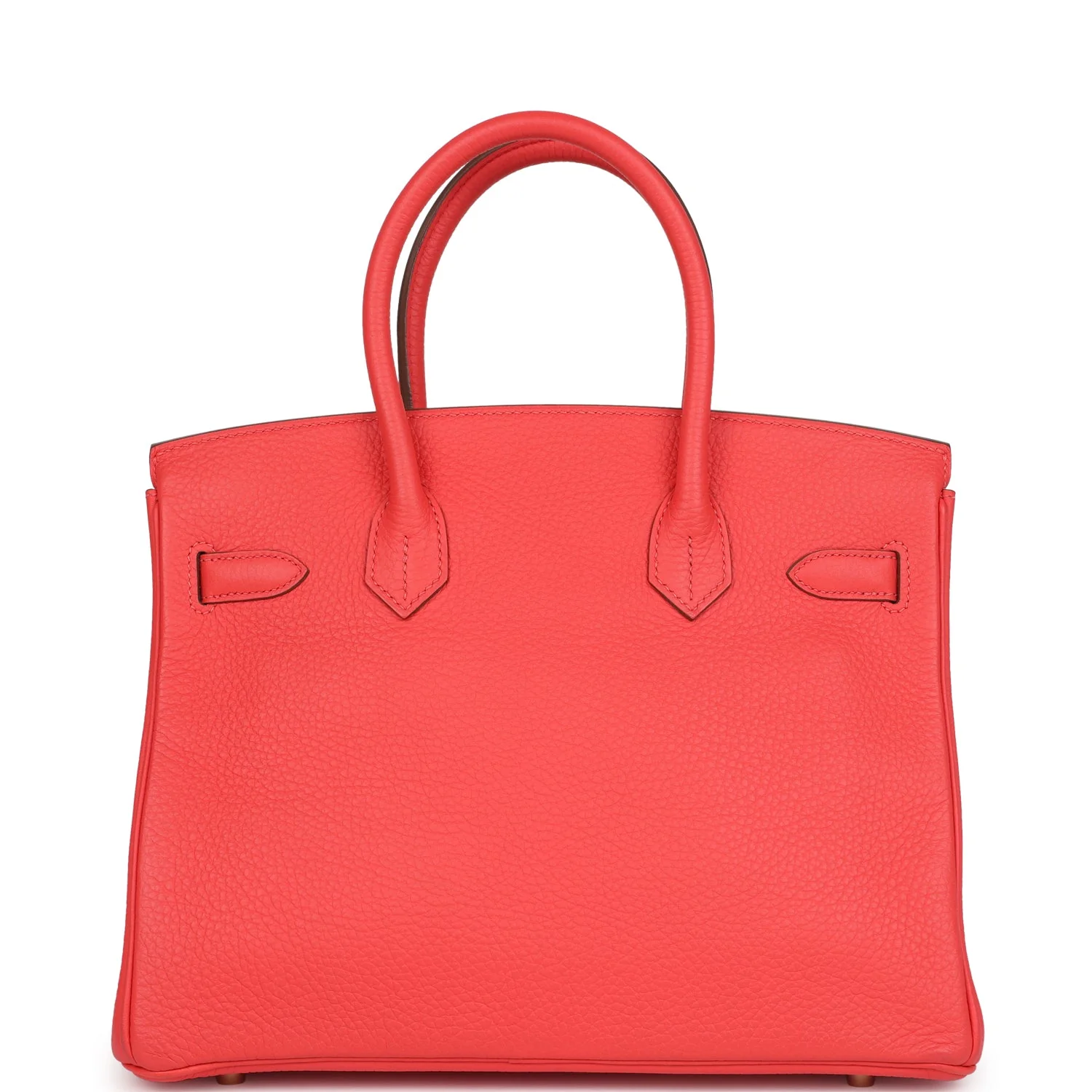 Pre-owned Hermes Birkin 30 Bougainvillea Clemence Gold Hardware