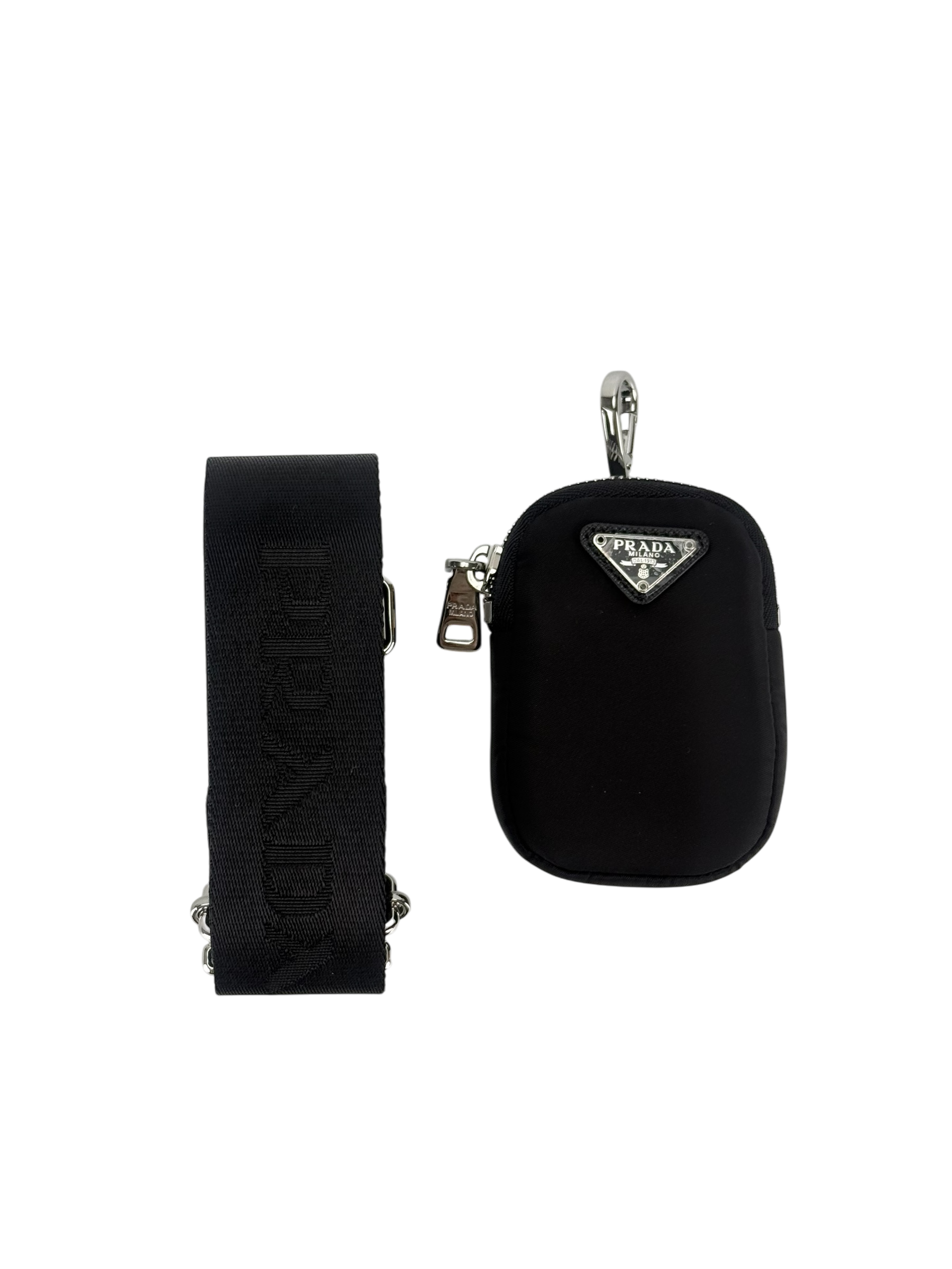 PRADA - Black Re-Edition 2005 Re-Nylon bag 3 in1