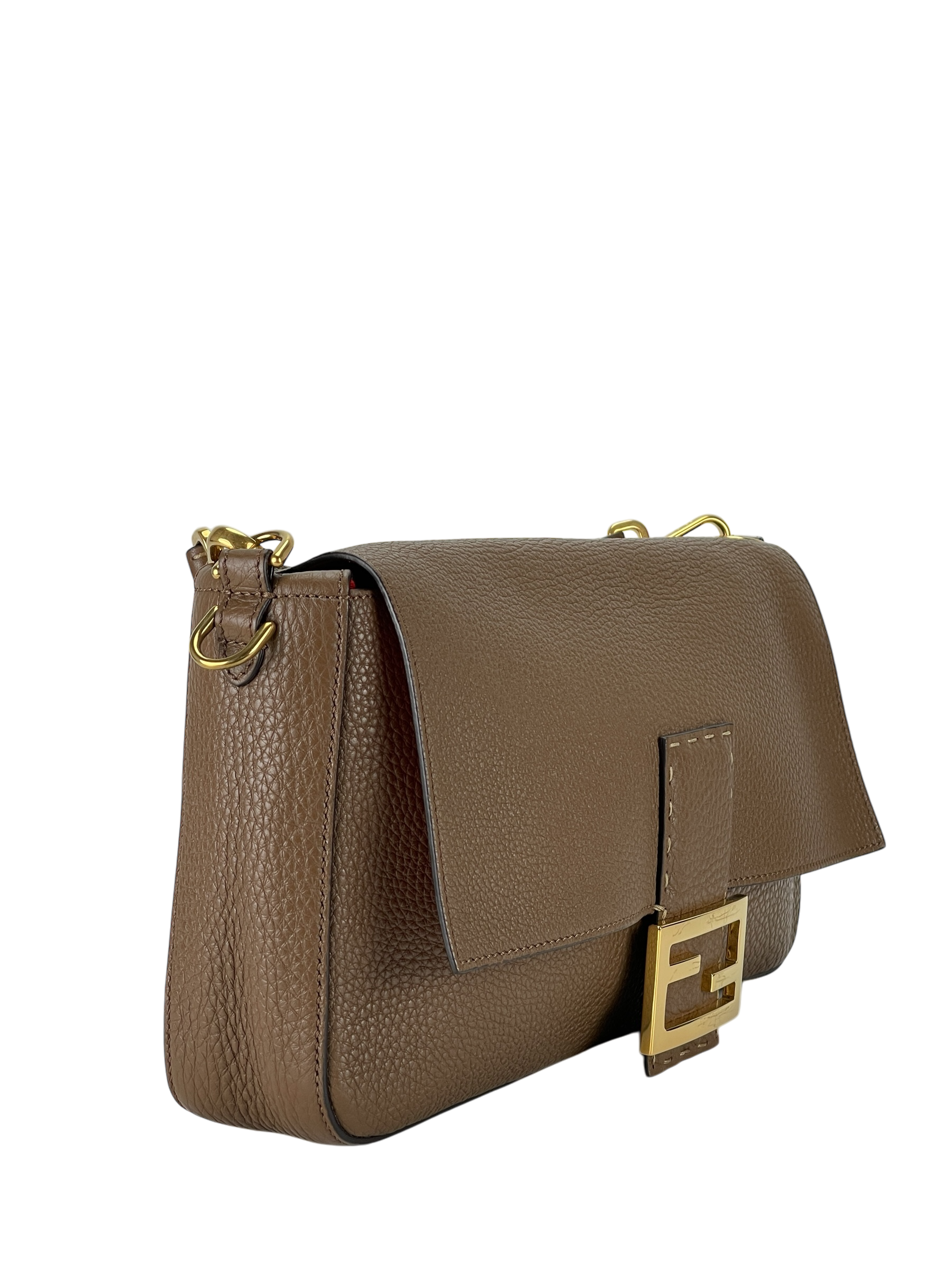 FENDI - Grey Sellerria Baguette 2way Bag