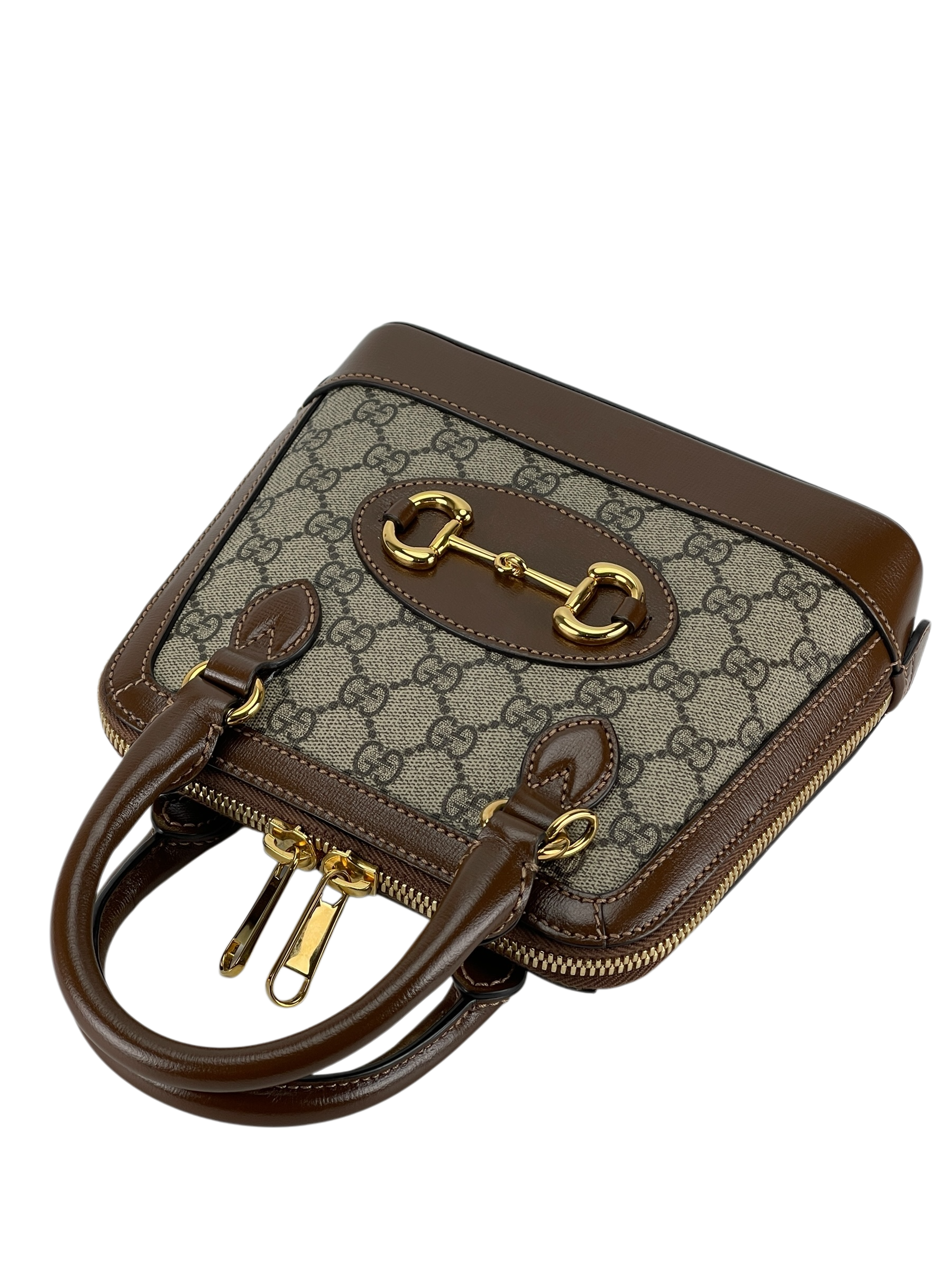 GUCCI - Mini Horsebit 1955 Top-handle Bag
