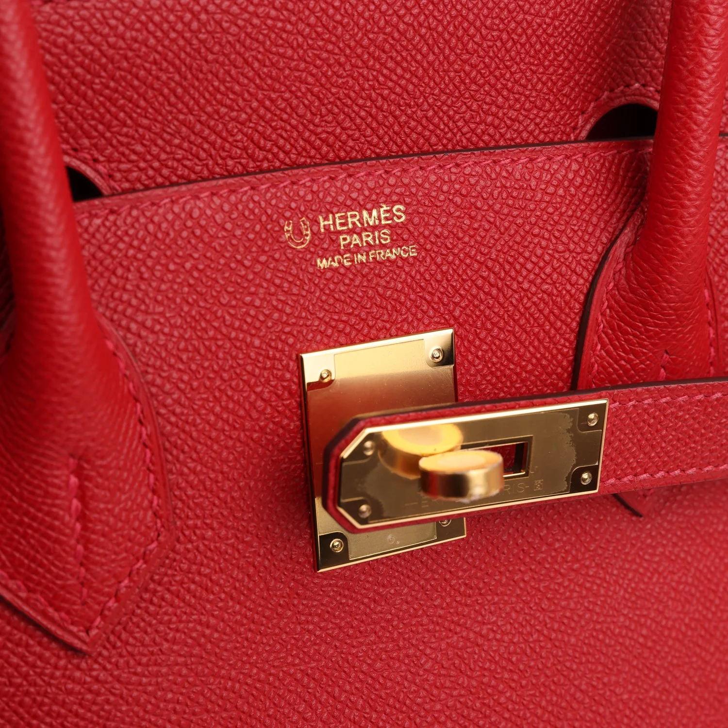 Hermes Special Order (HSS) Birkin 30 Rouge Casaque Epsom Gold Hardware