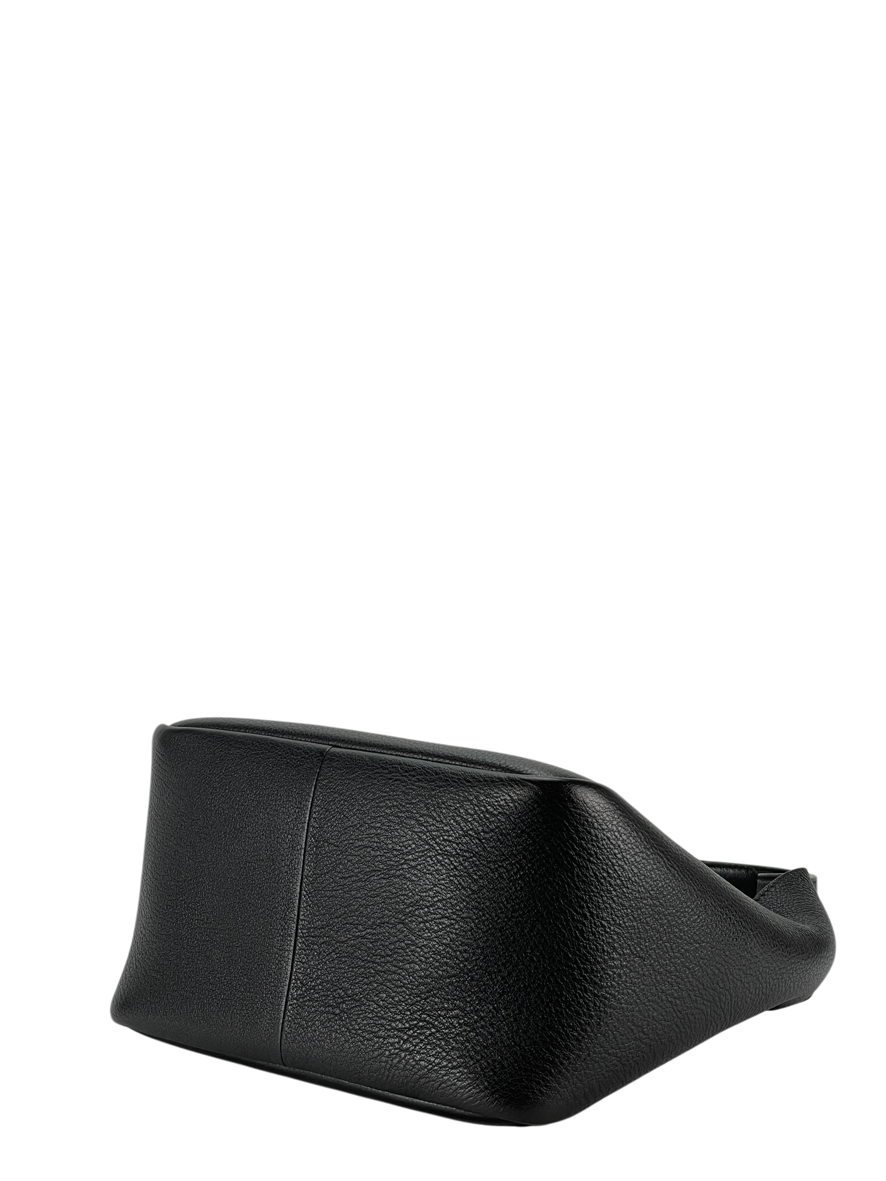 PRADA - Black Mini leather tote Shopping Bag