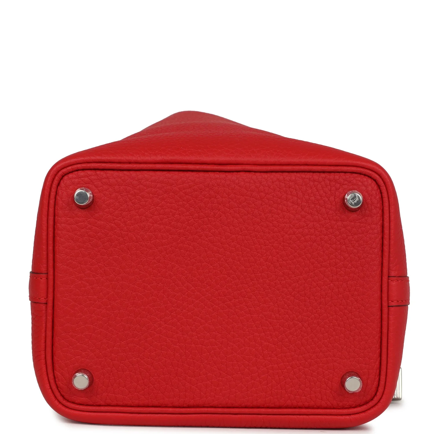 Hermes Picotin Lock 18 Rouge Radieux Clemence Palladium Hardware