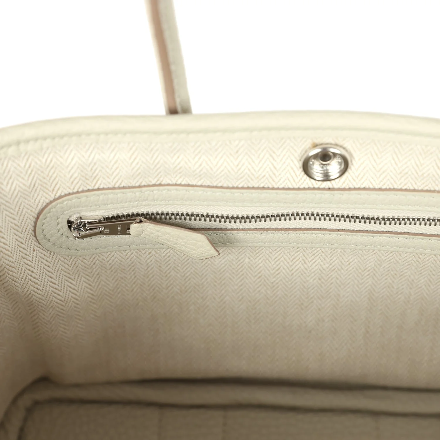 Hermes Garden Party Neo 23 Beton Negonda Palladium Hardware