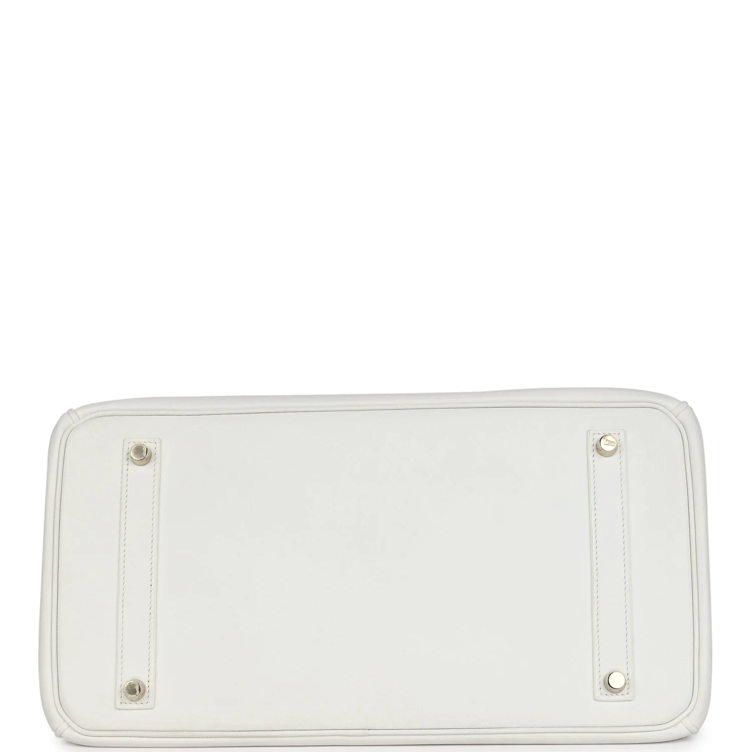 Pre-owned Hermes Birkin 35 White Epsom Gold Hardware