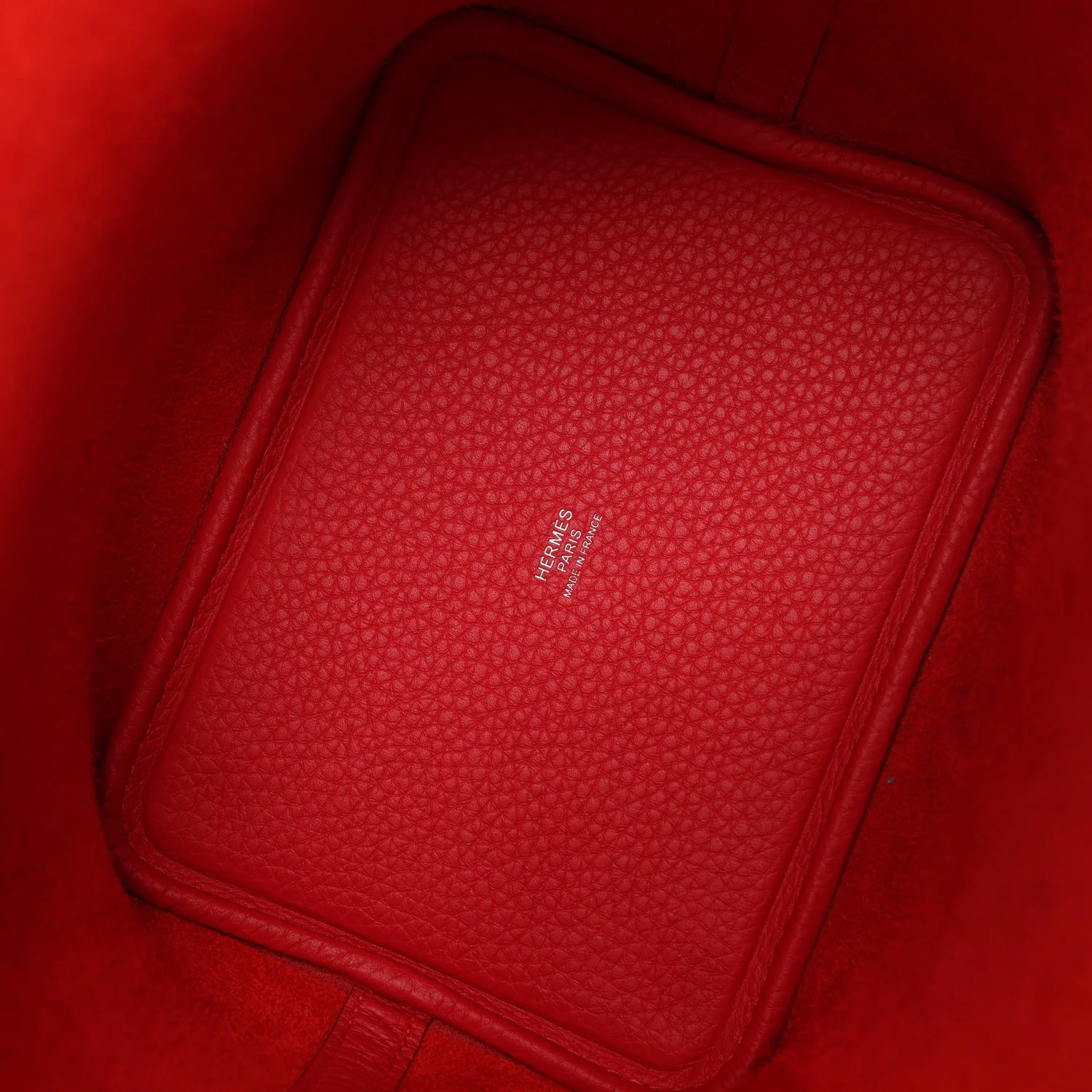 Hermes Picotin Lock 18 Rouge Radieux Clemence Palladium Hardware