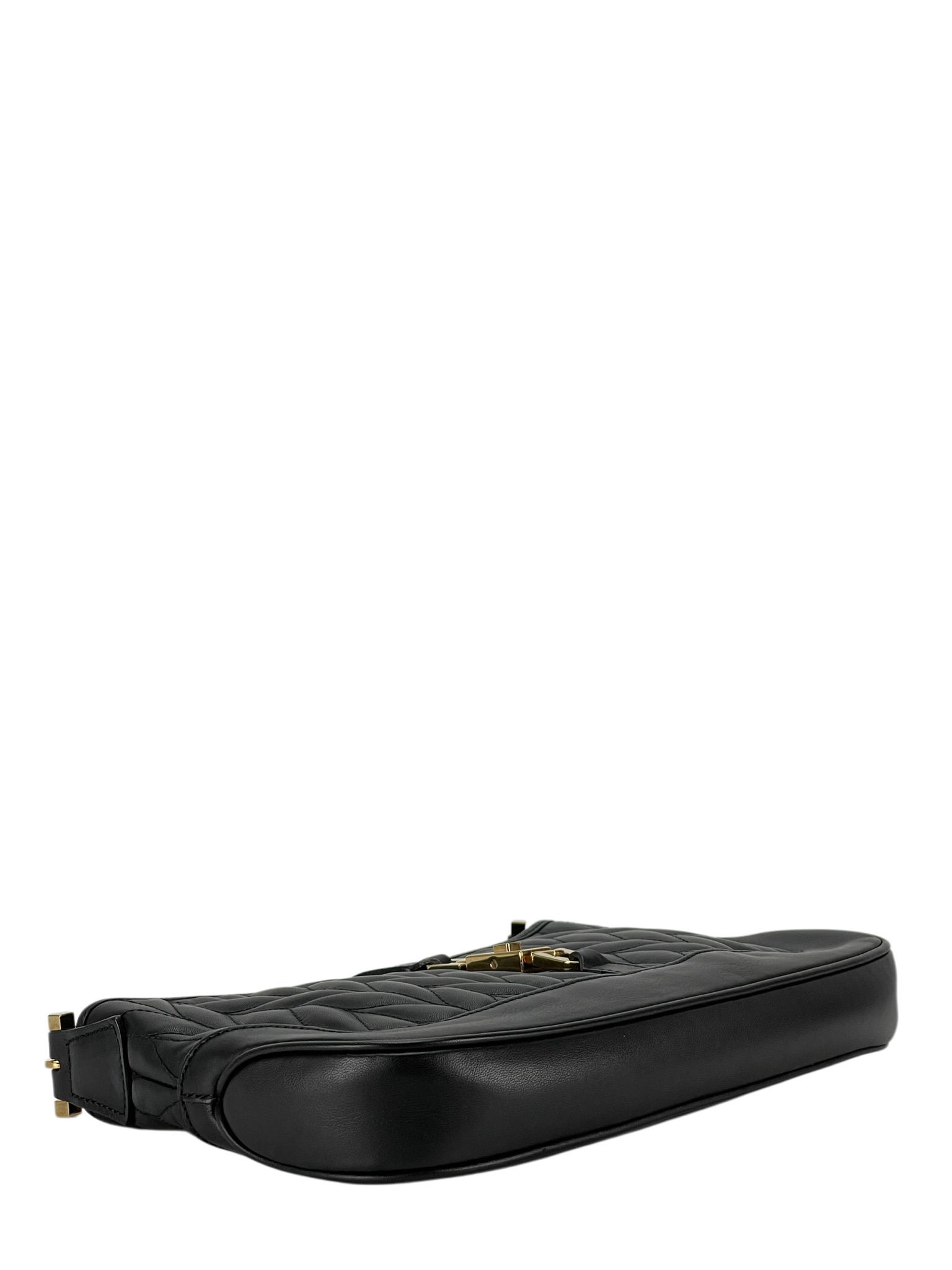 GUCCI - Black Jackie 1961 leather handbag