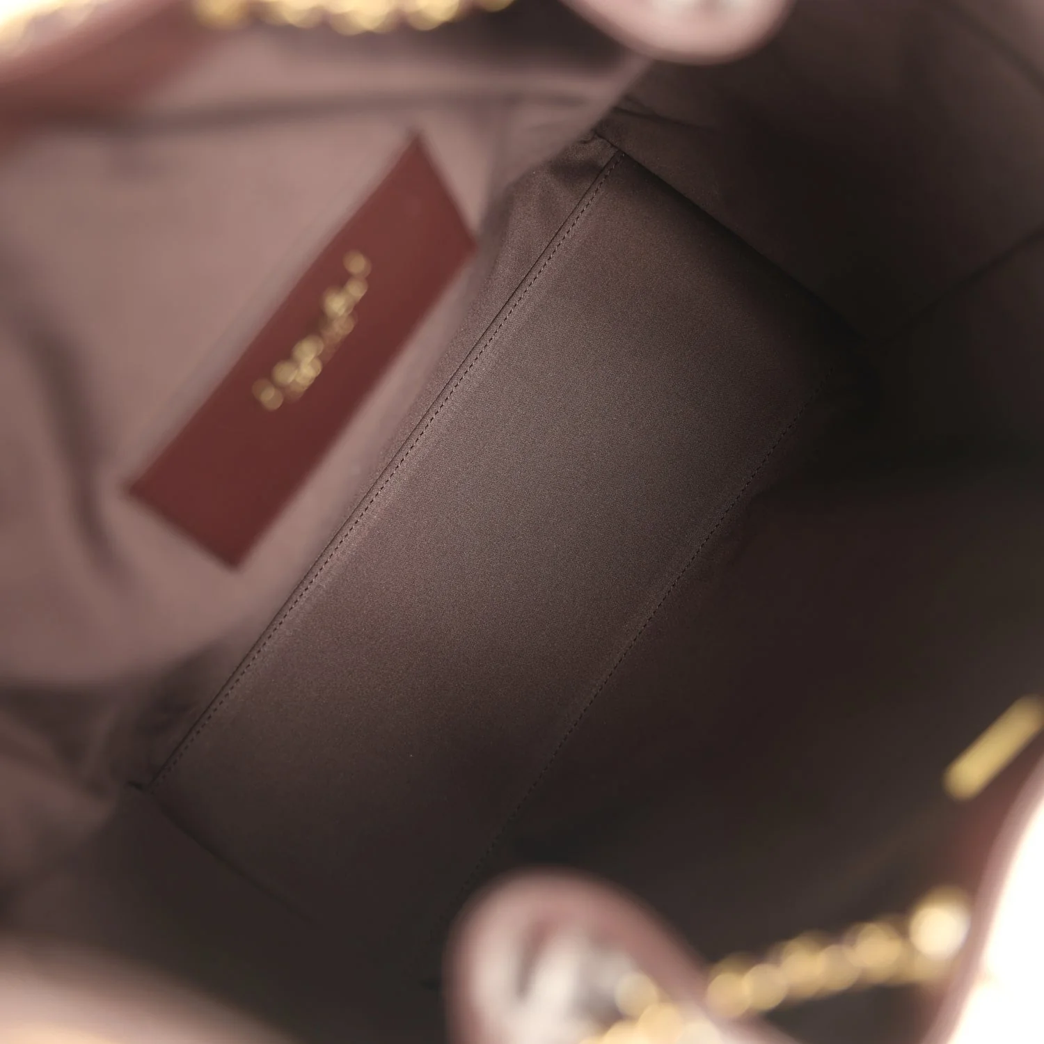 Chanel Medium 25 Hobo Bag Dark Brown Caviar Antique Gold Hardware