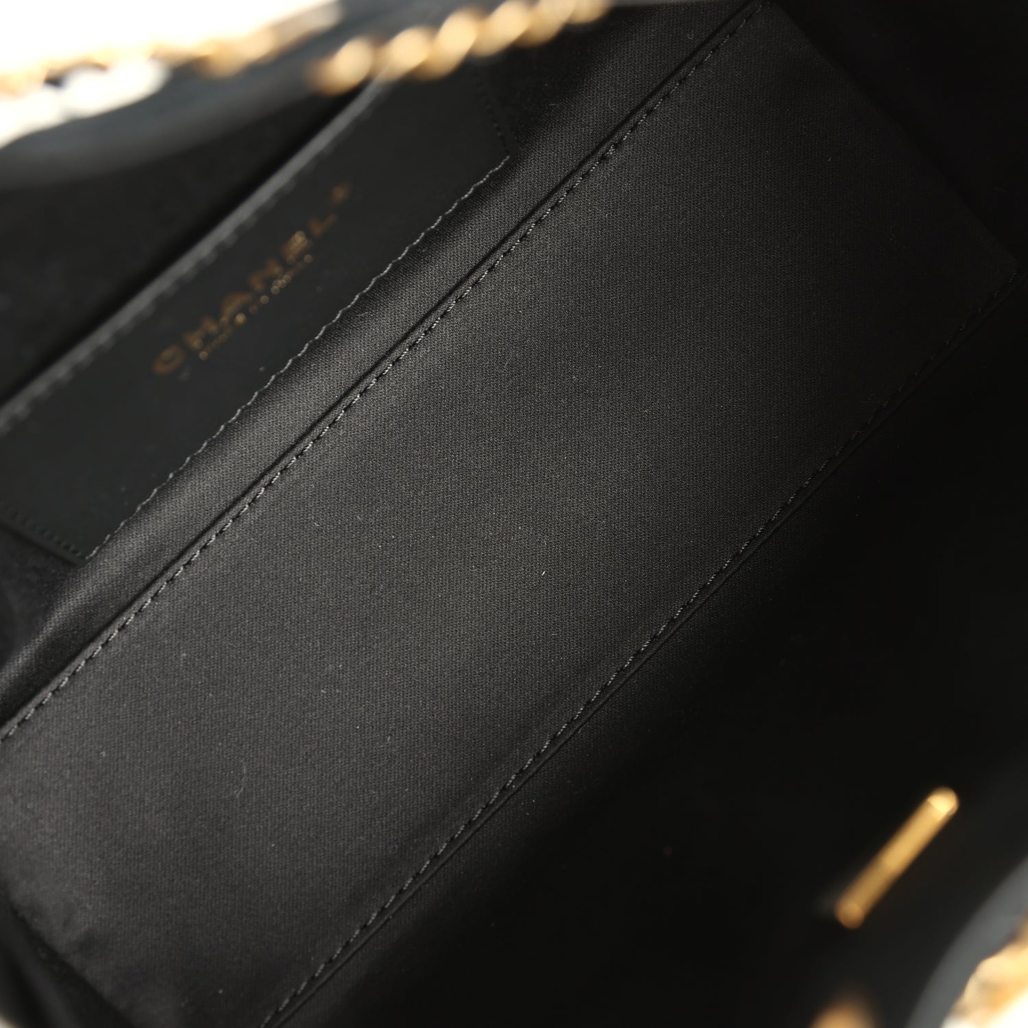 Chanel Mini 25 Hobo Bag Black Suede Antique Gold Hardware