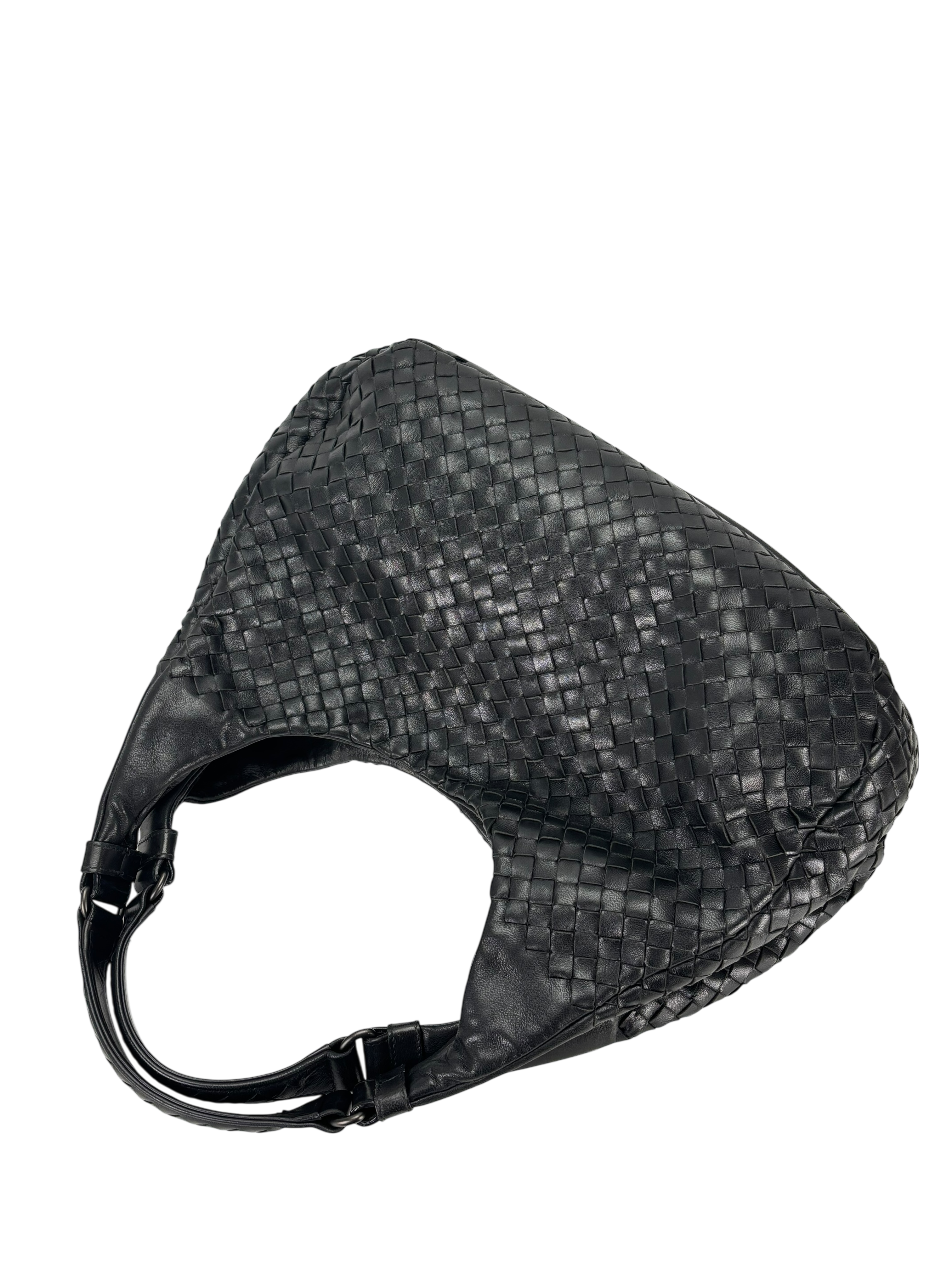 BOTTEGA VENETA - Braid Shoulder Bag Black Leather